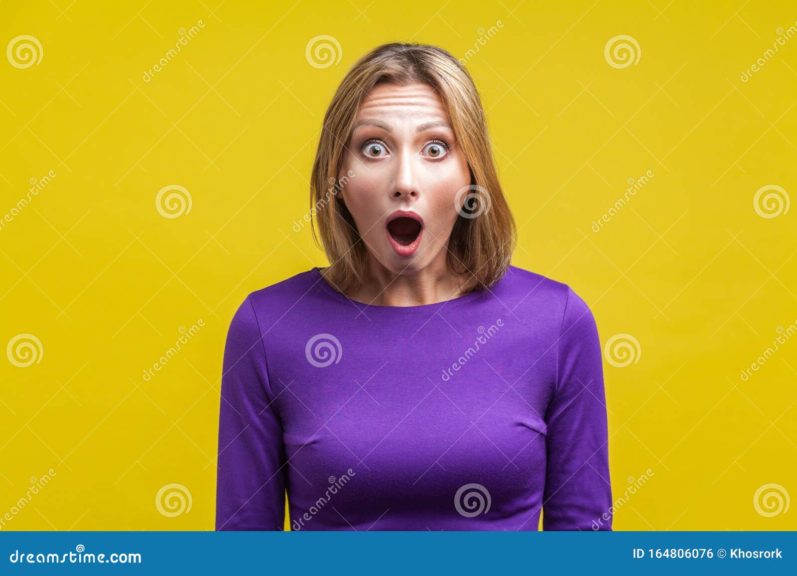 Women With Shocked Face