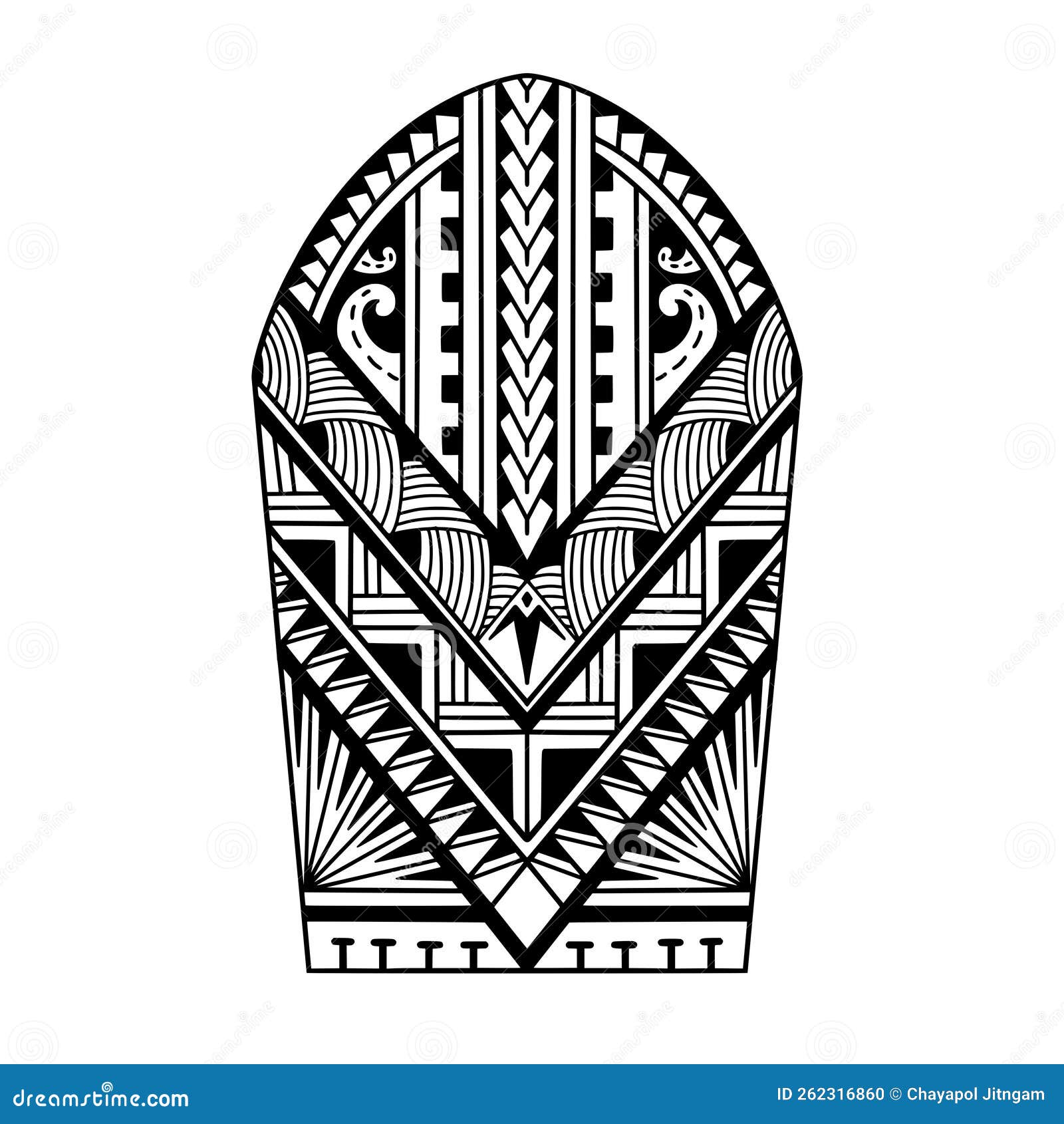 Create an original polynesiantribal tattoo design for you by Markclyde03   Fiverr