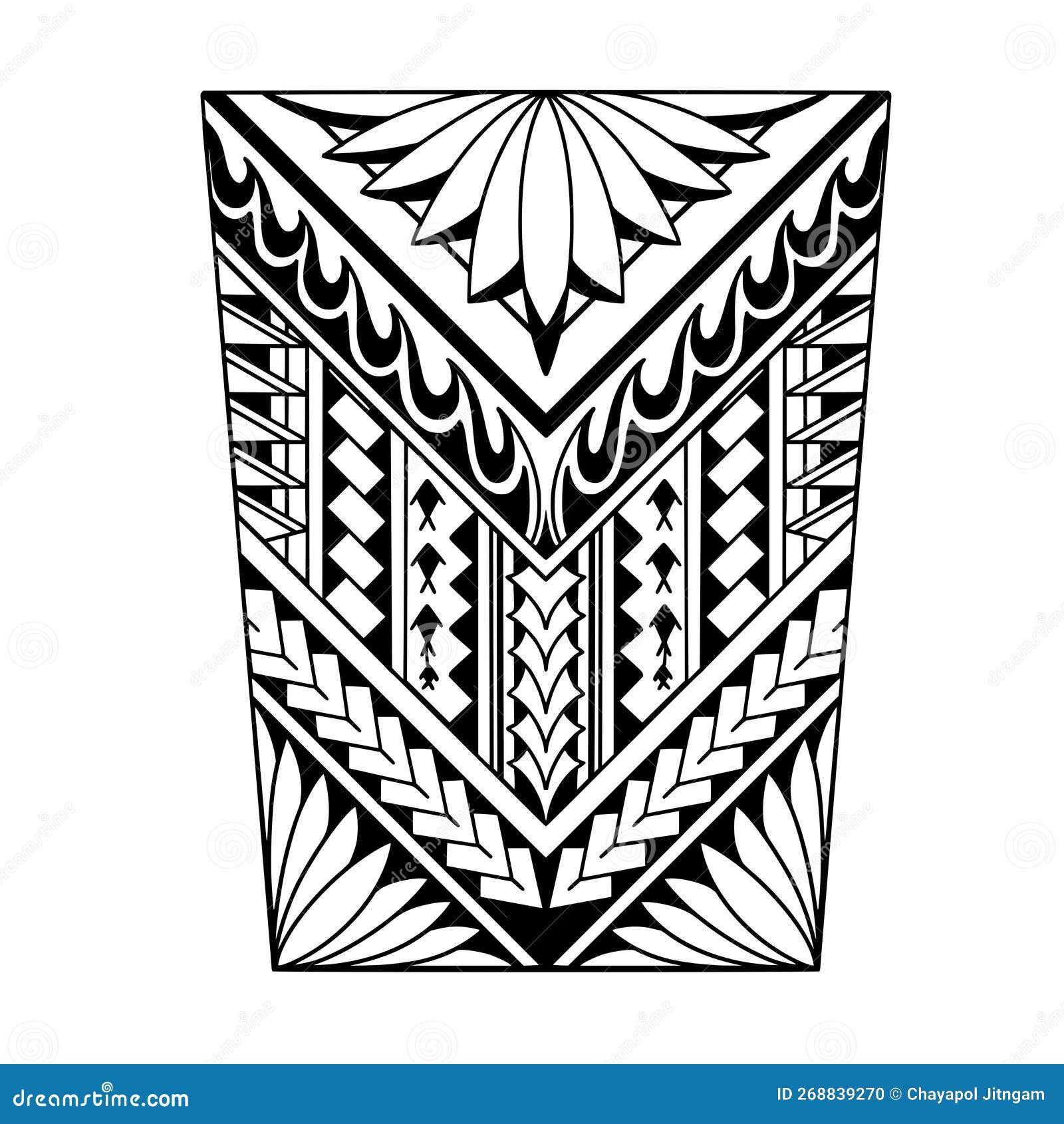 polynesian forearm tattoo