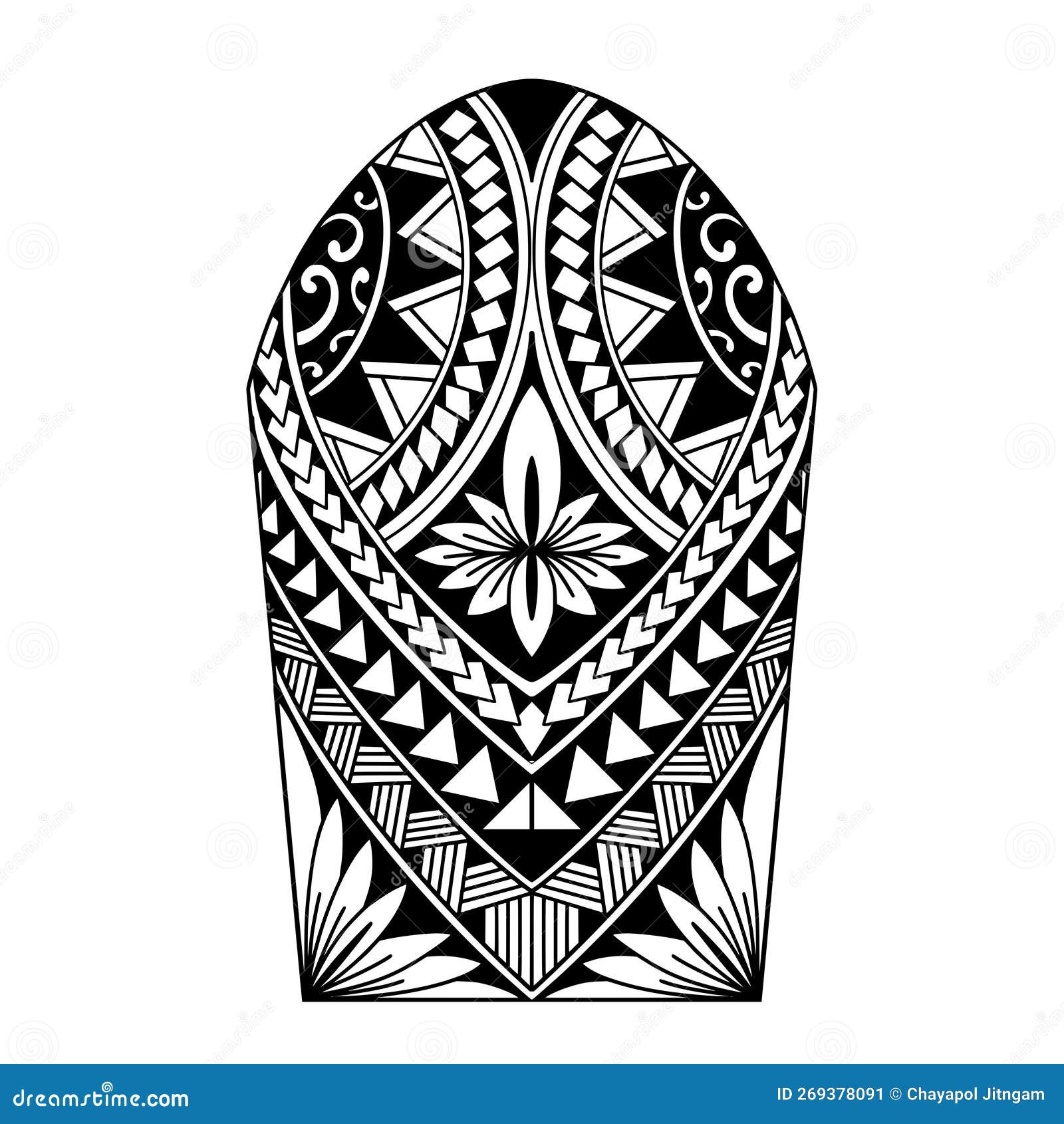 Polynesian tattoo tribal band vector designs. Samoan tattoo tribal band.  Stock Vector | Adobe Stock