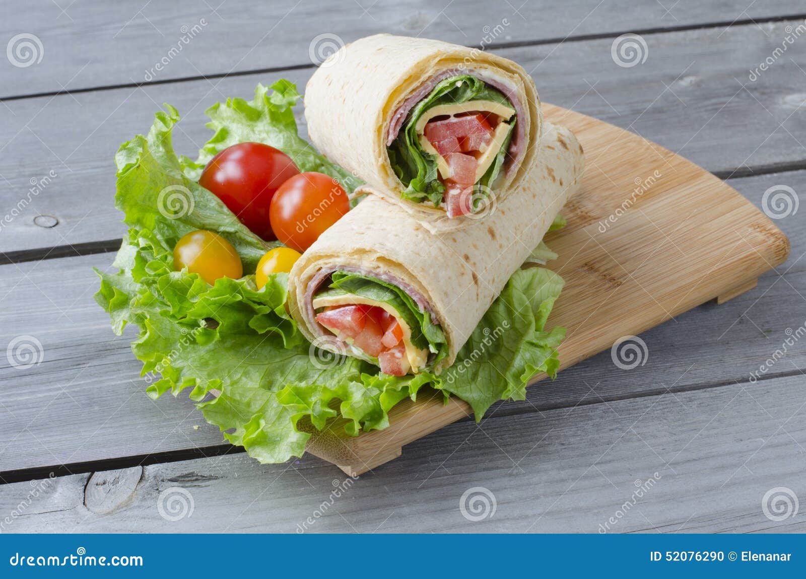 wrap sandwich