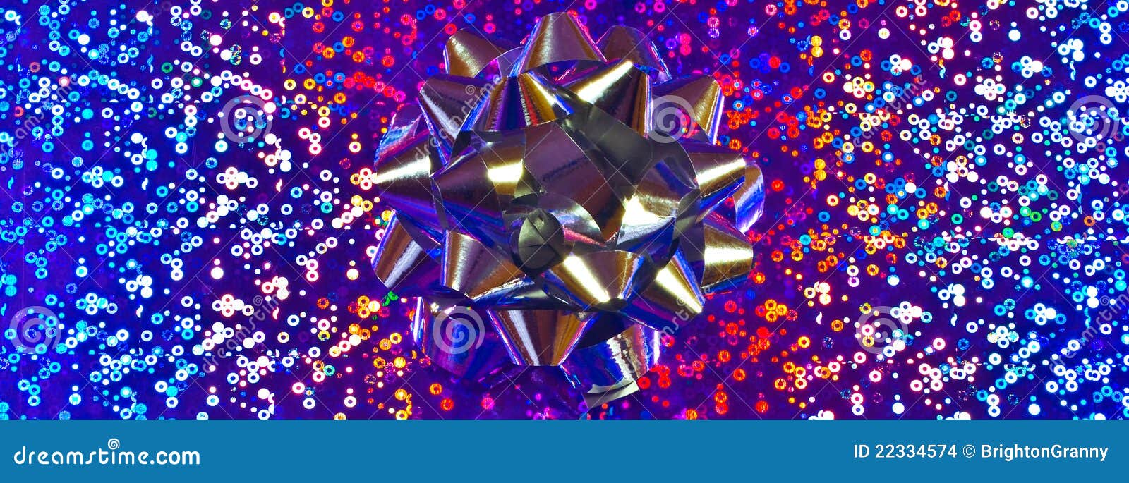 Wrapping paper and bow stock photo. Image of wrapping 22334574