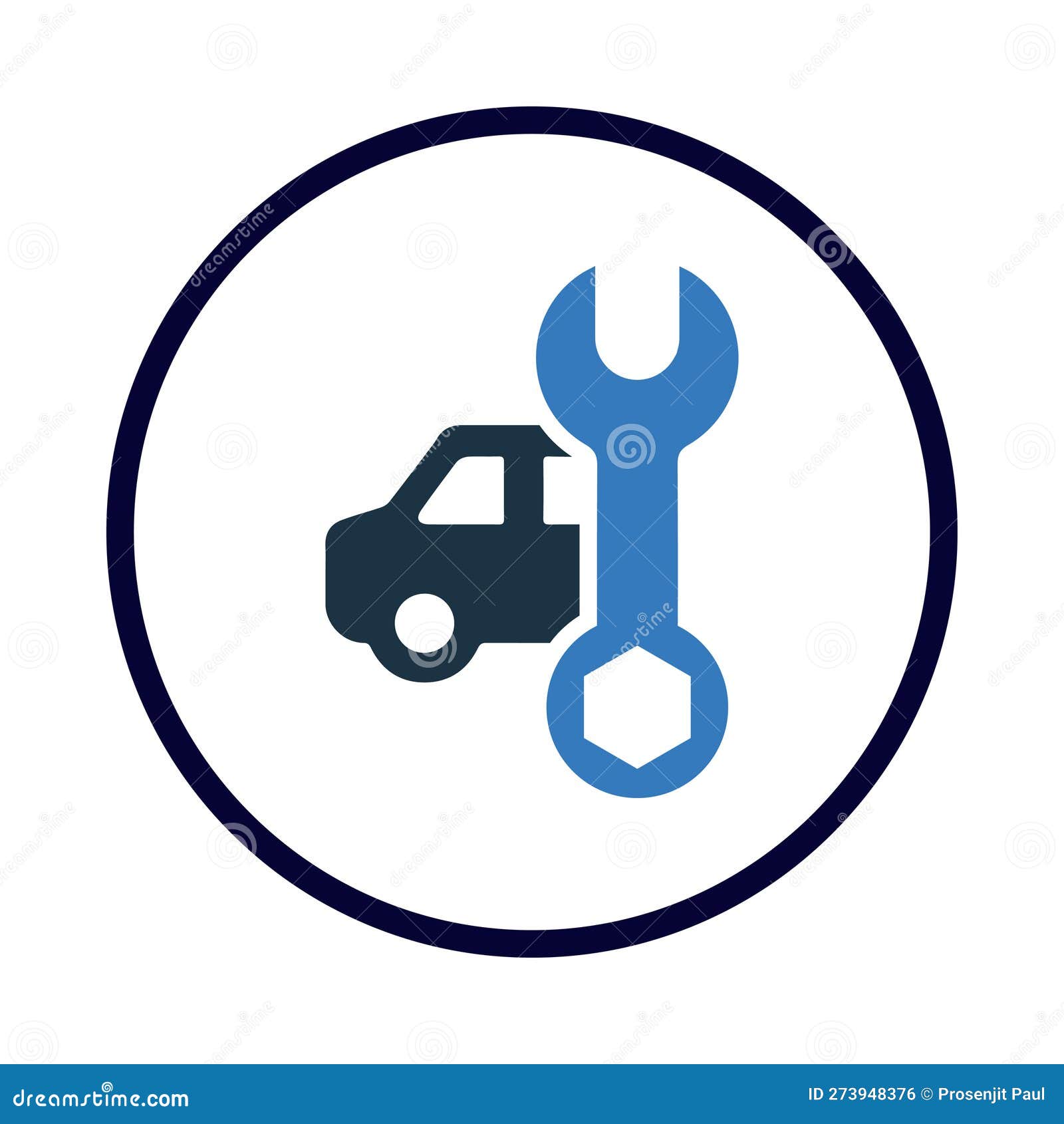 Wrench, Car, Auto Car Repair Icon Stock Vector Illustration of gear