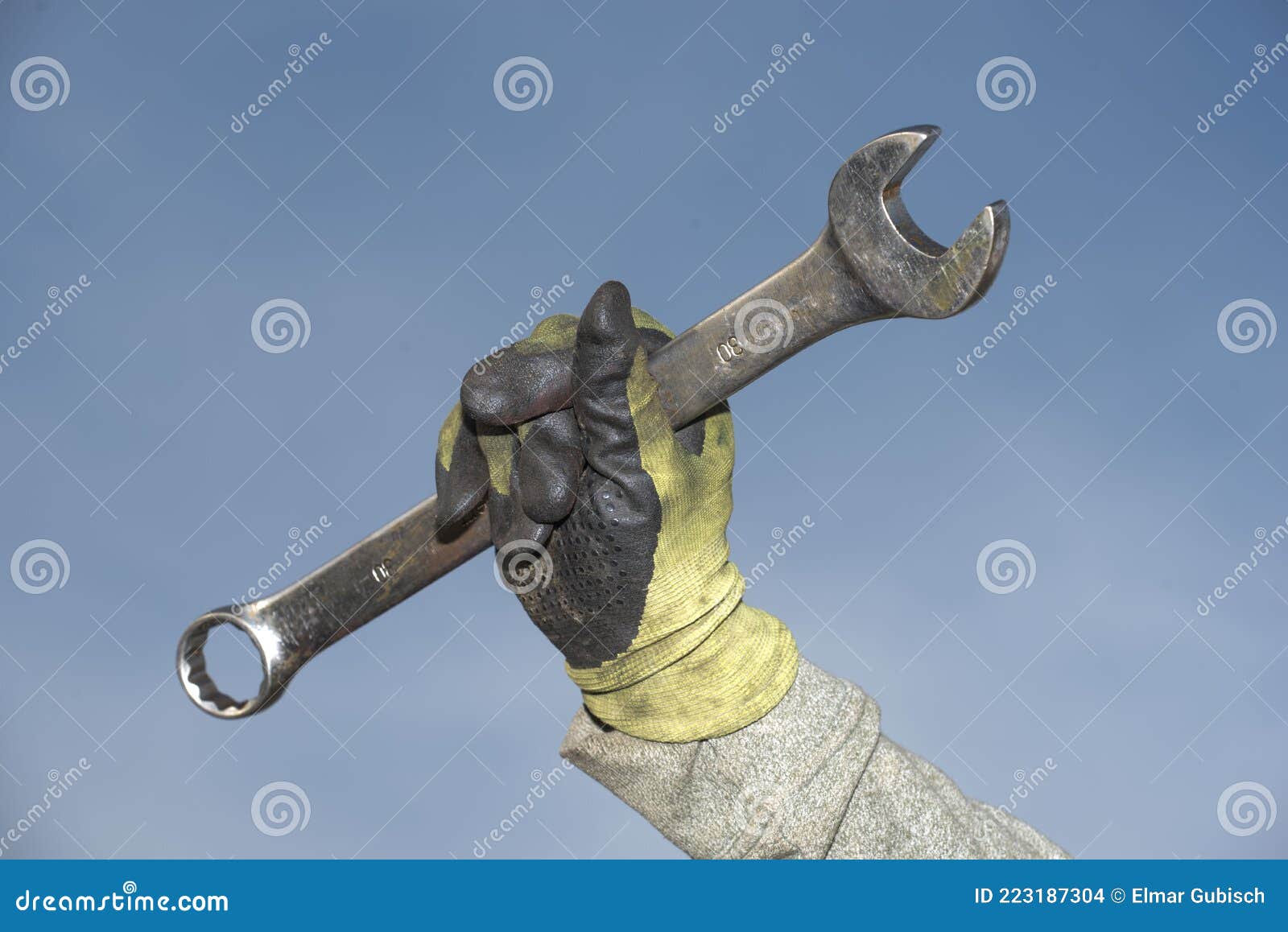 Wrench or Spanner As a Tool for Applying Torque Stock Photo Image of