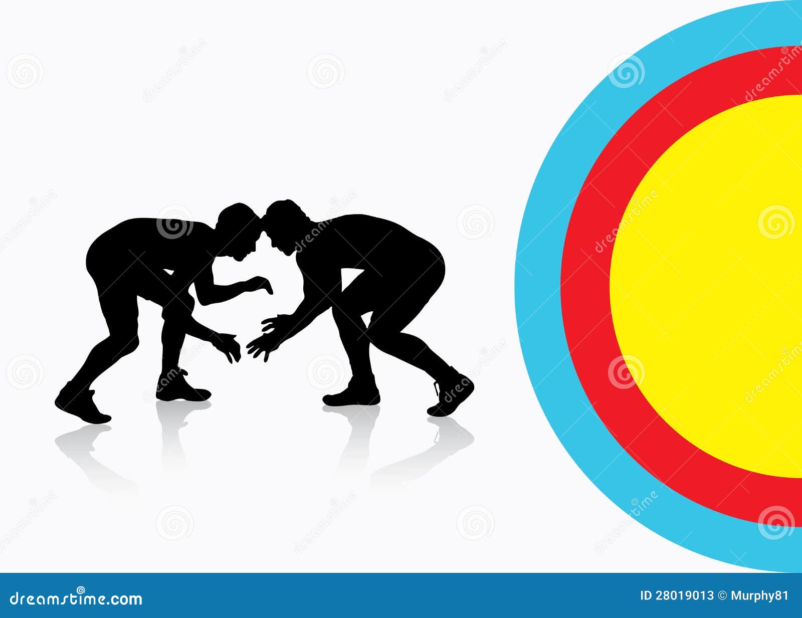 free wrestling vector clip art - photo #21