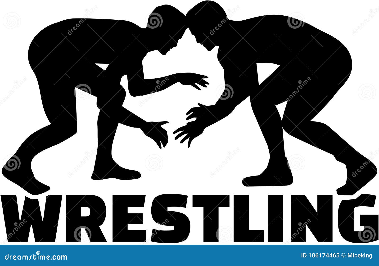 Wrestling Fighter Vector Sports Wrestling Fighter 106174465 