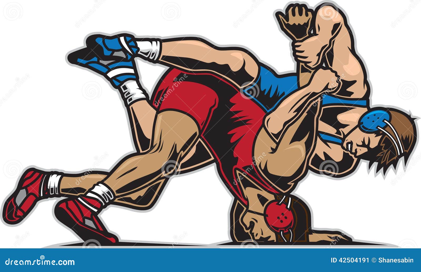 high school wrestling drawings