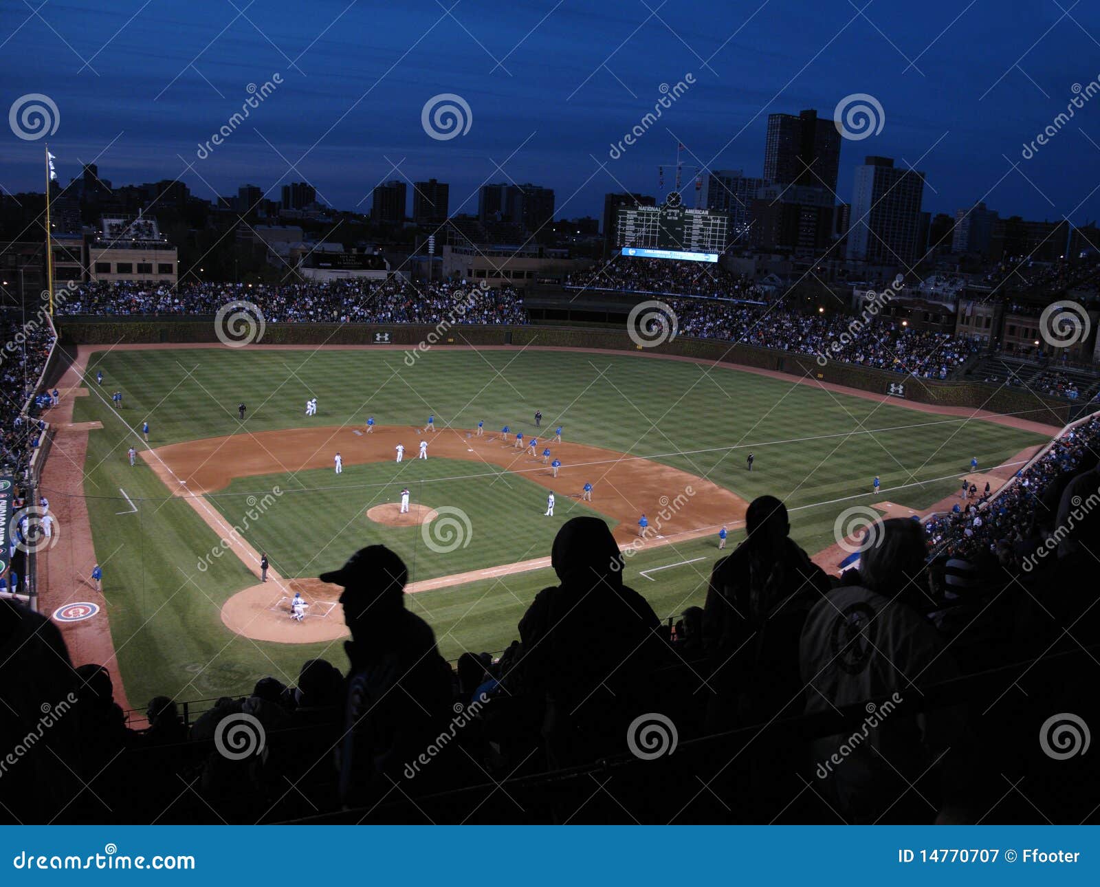 Wrigley Field Chicago Cubs Editorial Photography Image of seats, stadium 14770707