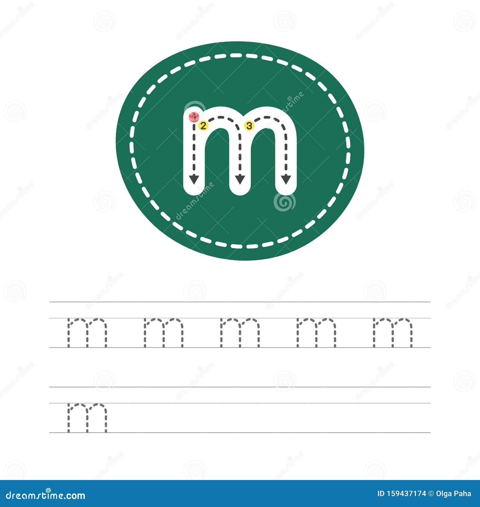 Write a letter M small stock vector. Illustration of draw - 29