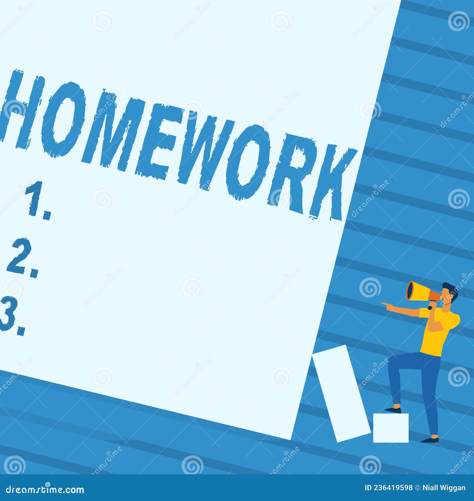 homework meaning in text