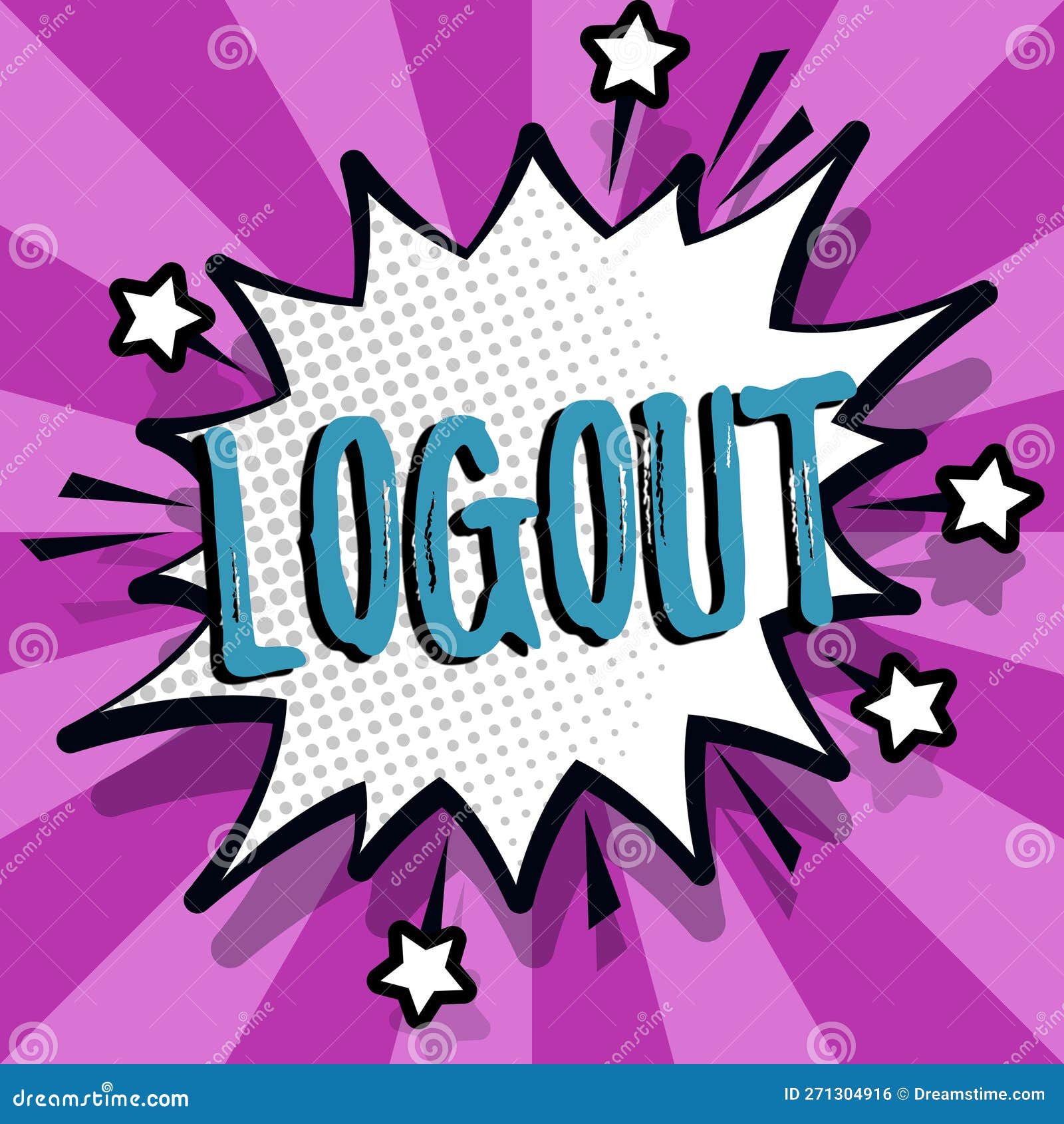 Inspiration Showing Sign Logout. Business Approach Go through