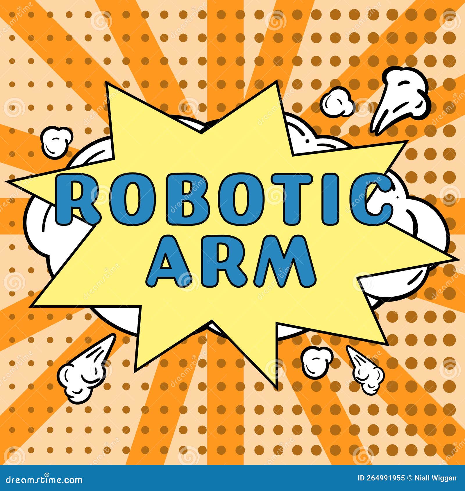 Text Sign Showing Robotic Arm. Business Approach Programmable
