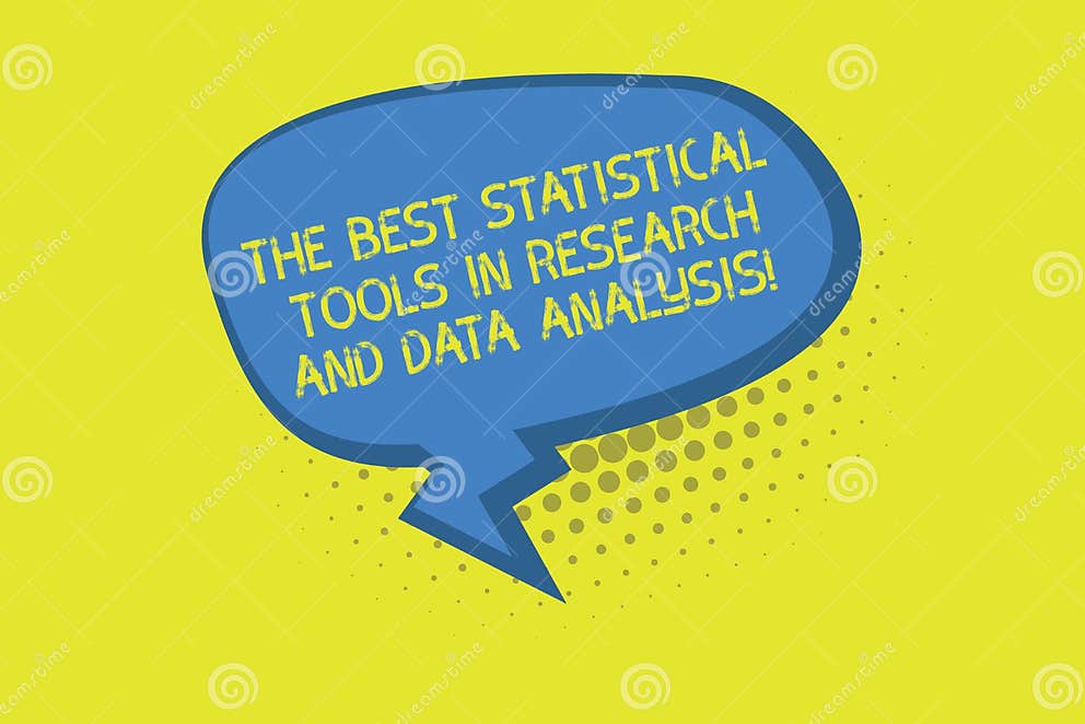 Writing Note Showing the Best Statistical Tools in Research and Data ...