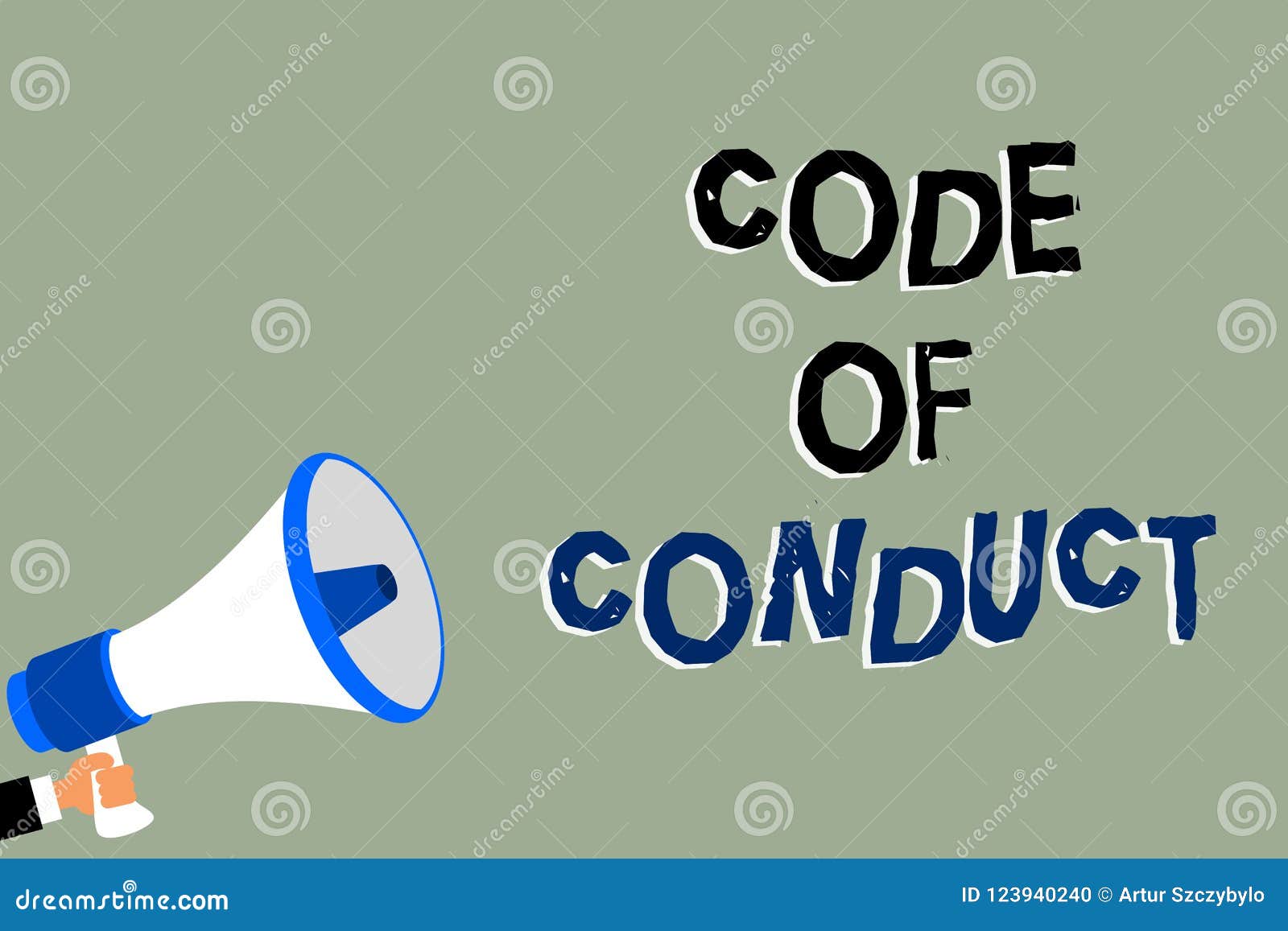 writing note showing code of conduct. business photo showcasing ethics rules moral codes ethical principles values respect man hol
