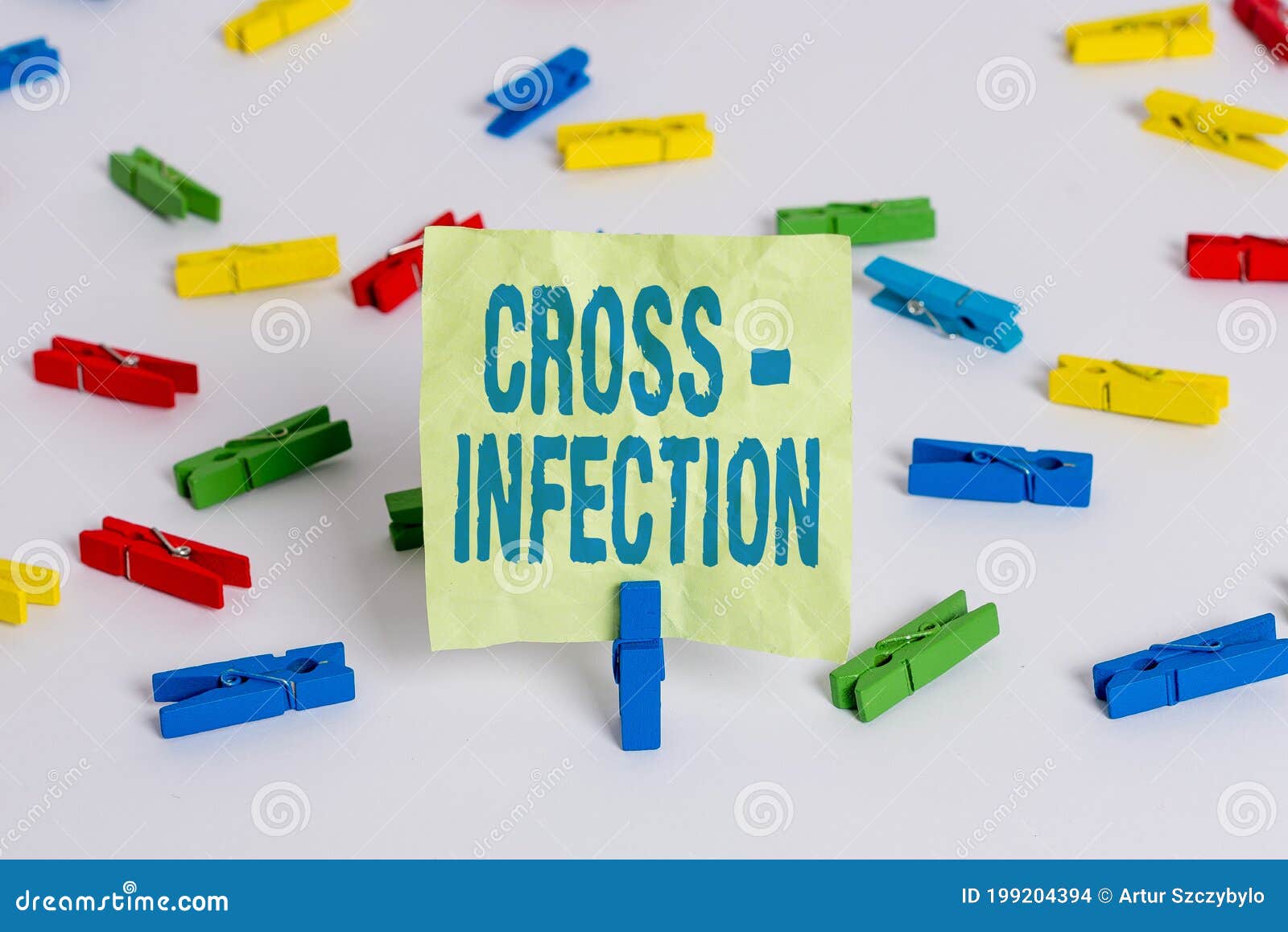 writing note showing cross infection. business photo showcasing diseasecausing microorganism transmitted between
