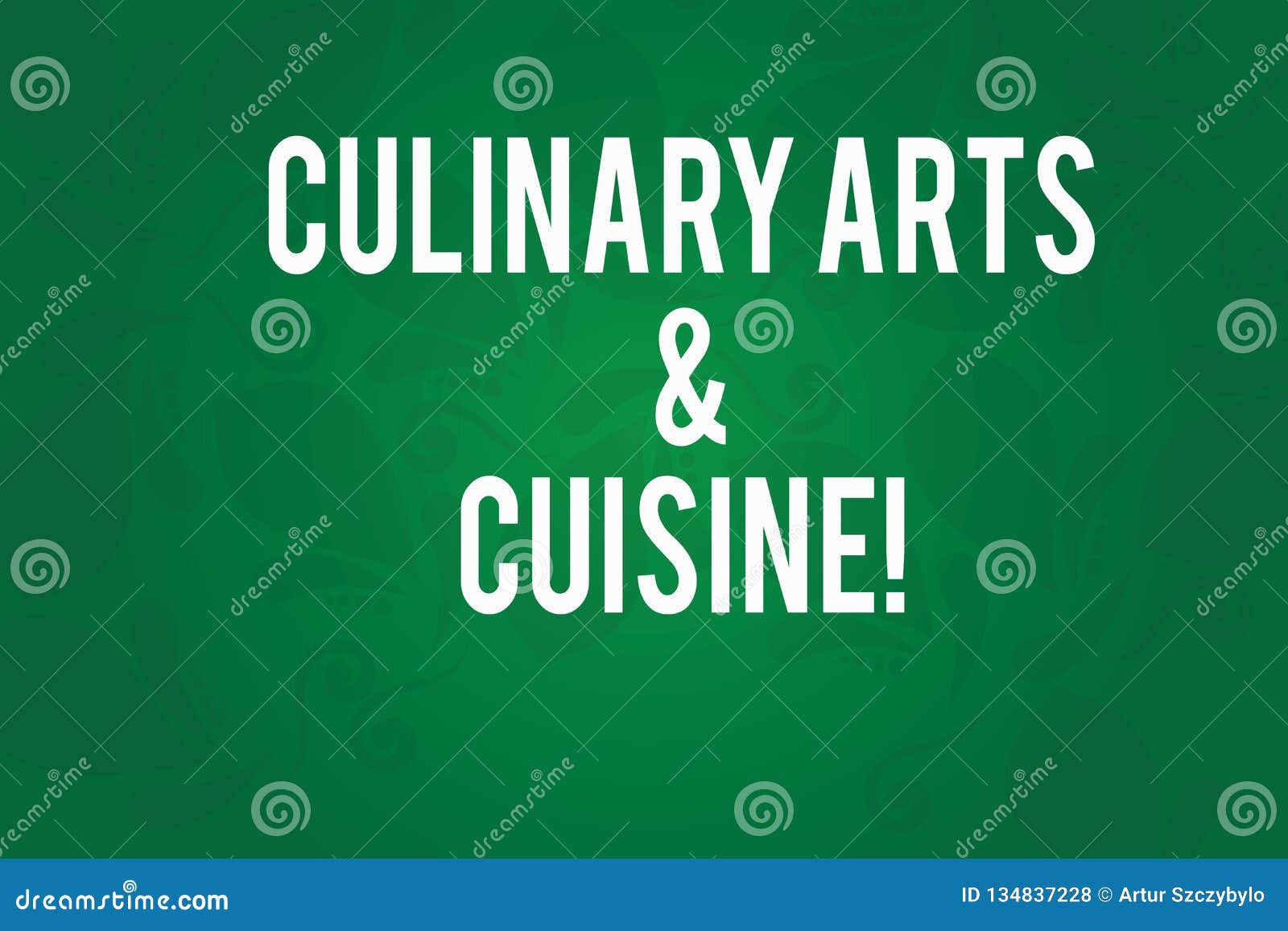 Culinary arts essay
