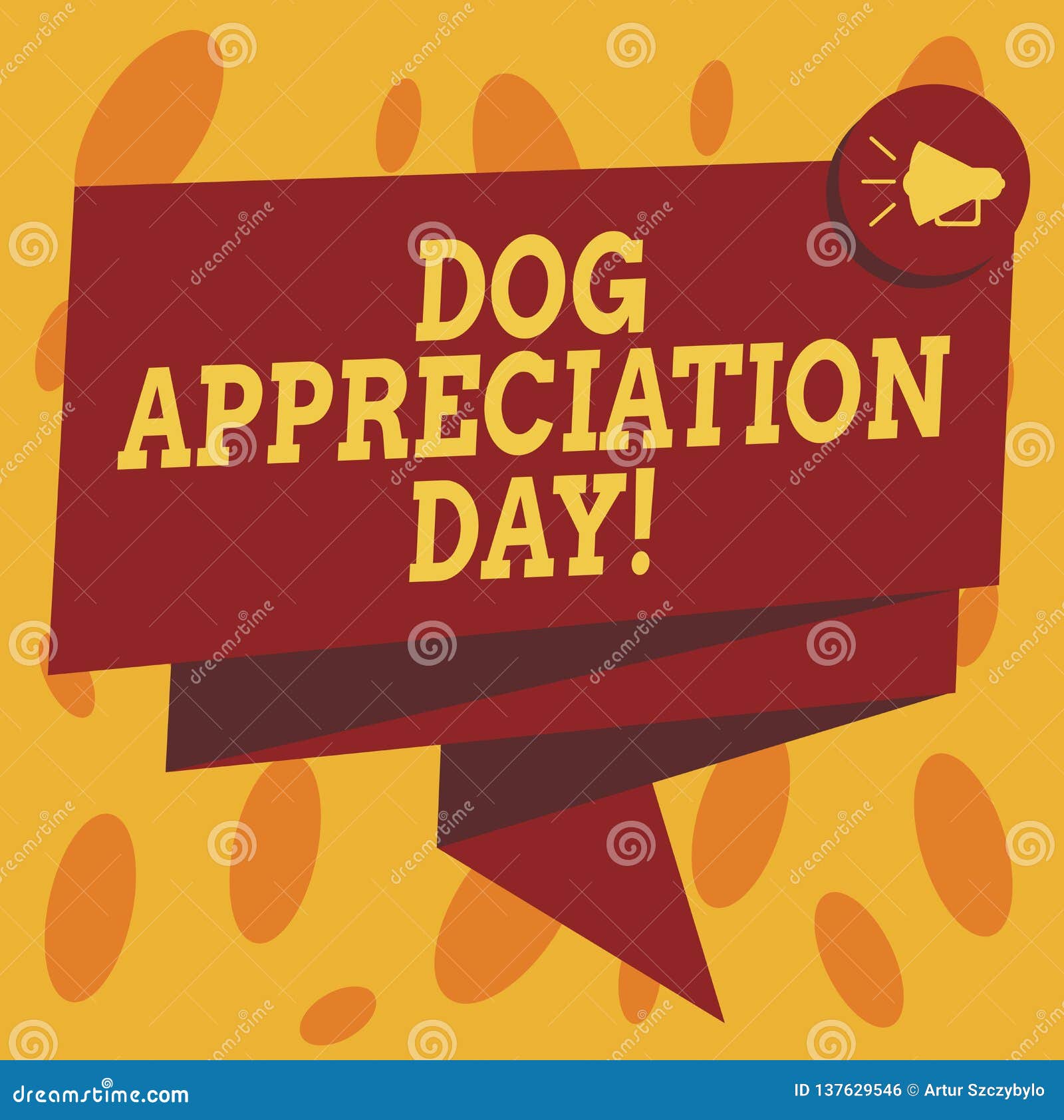 Writing Note Showing Dog Appreciation Day. Business Photo Showcasing a