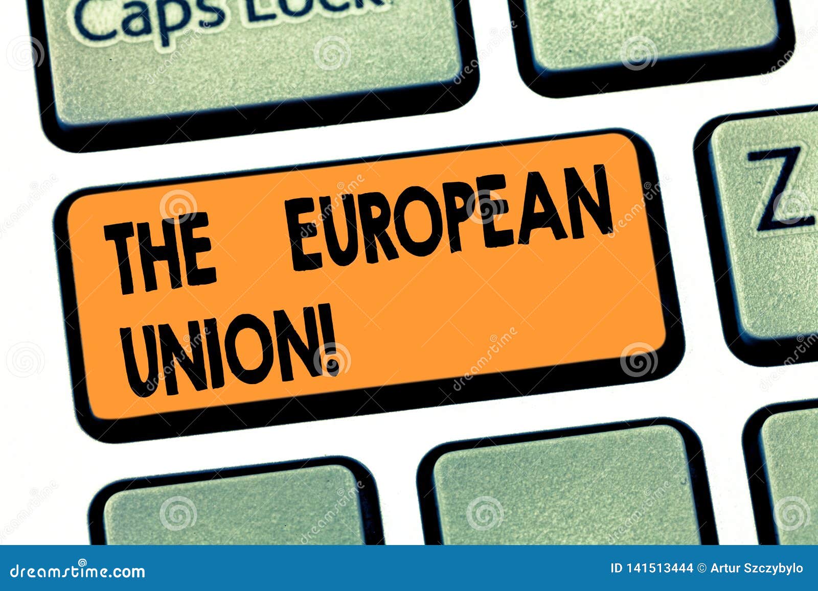 writing note showing the european union. business photo showcasing eu to which the member states of the eec are evolving
