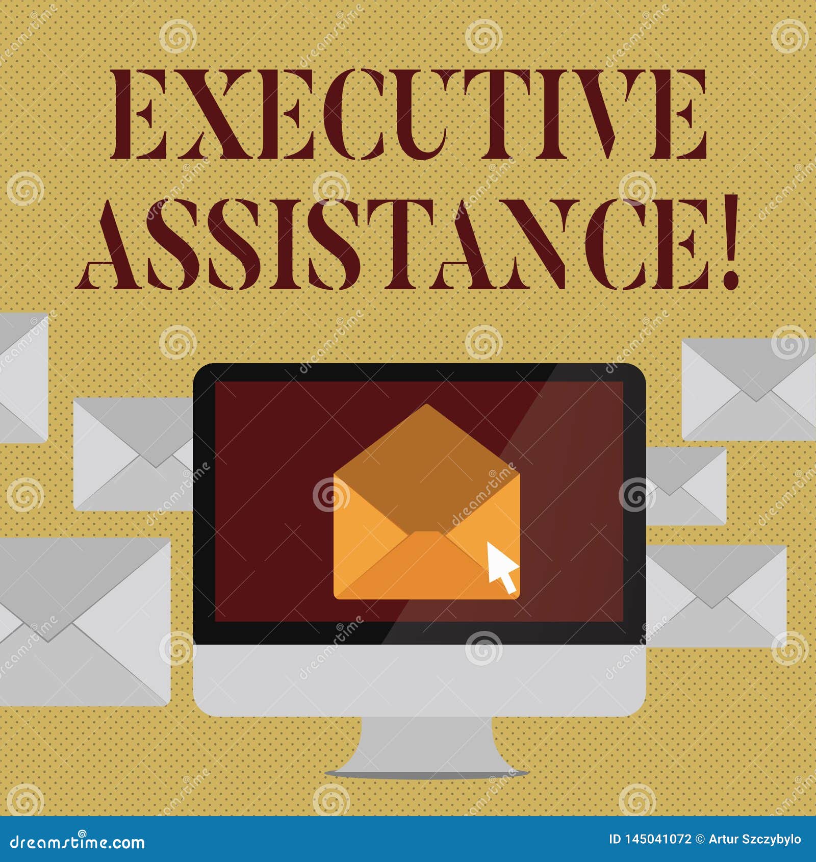 writing note showing executive assistance. business photo showcasing focus on providing highlevel administrative support