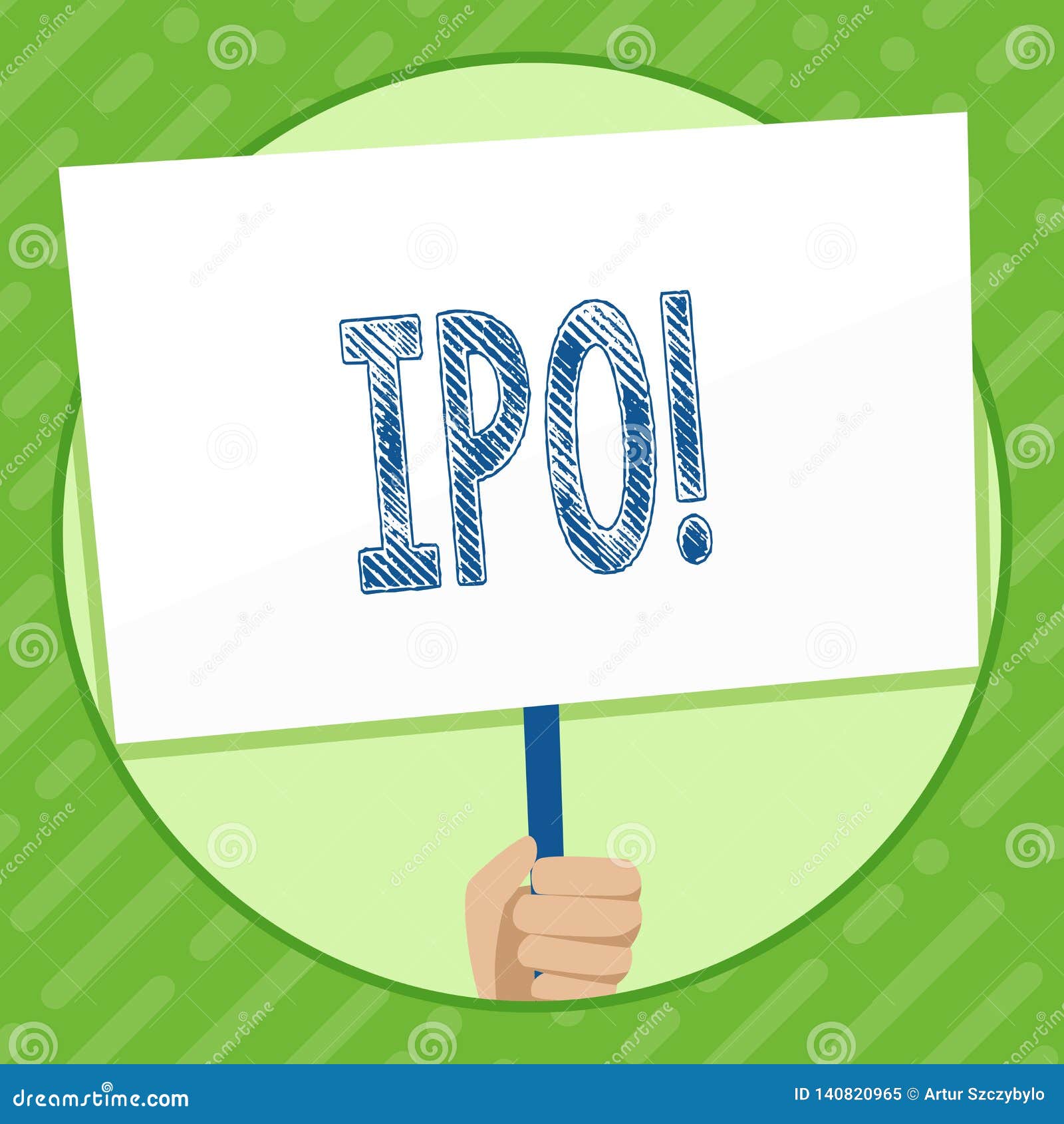 Writing Note Showing Ipo. Business Photo Showcasing ...