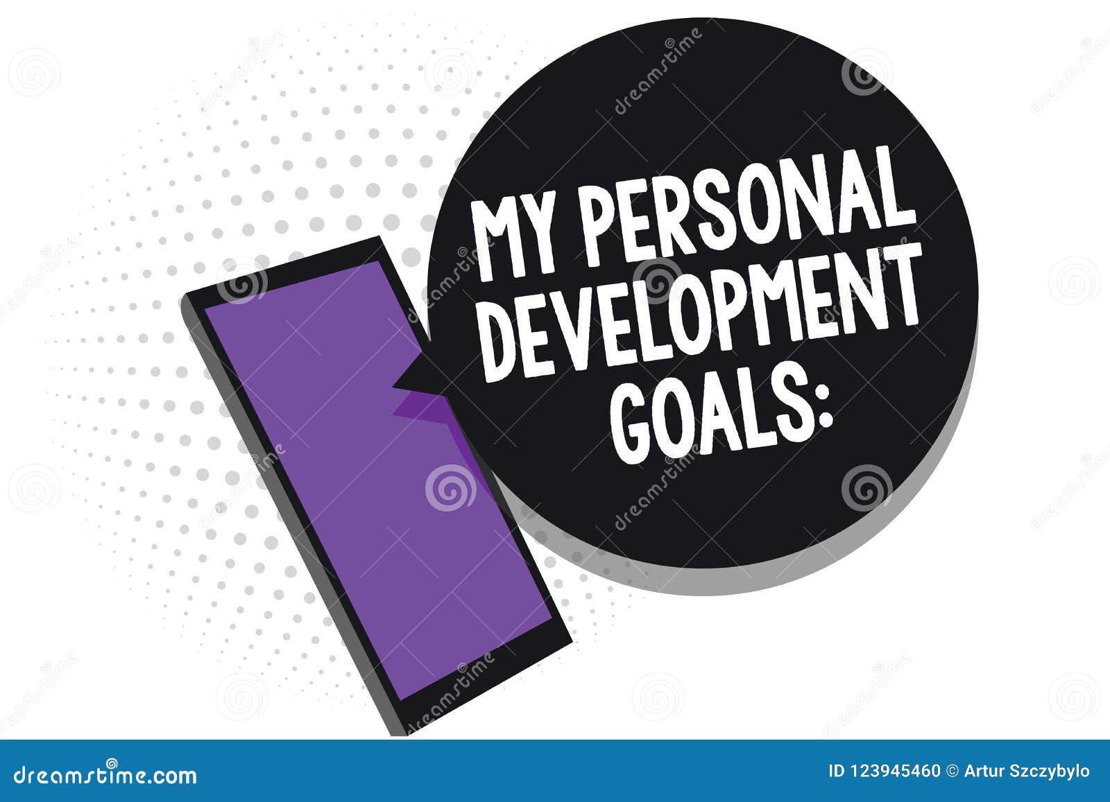 Personal Development Plan Showing Reflection Habits Goals And Values -  PowerPoint Templates Designs - PPT Slide Examples - Presentation Outline