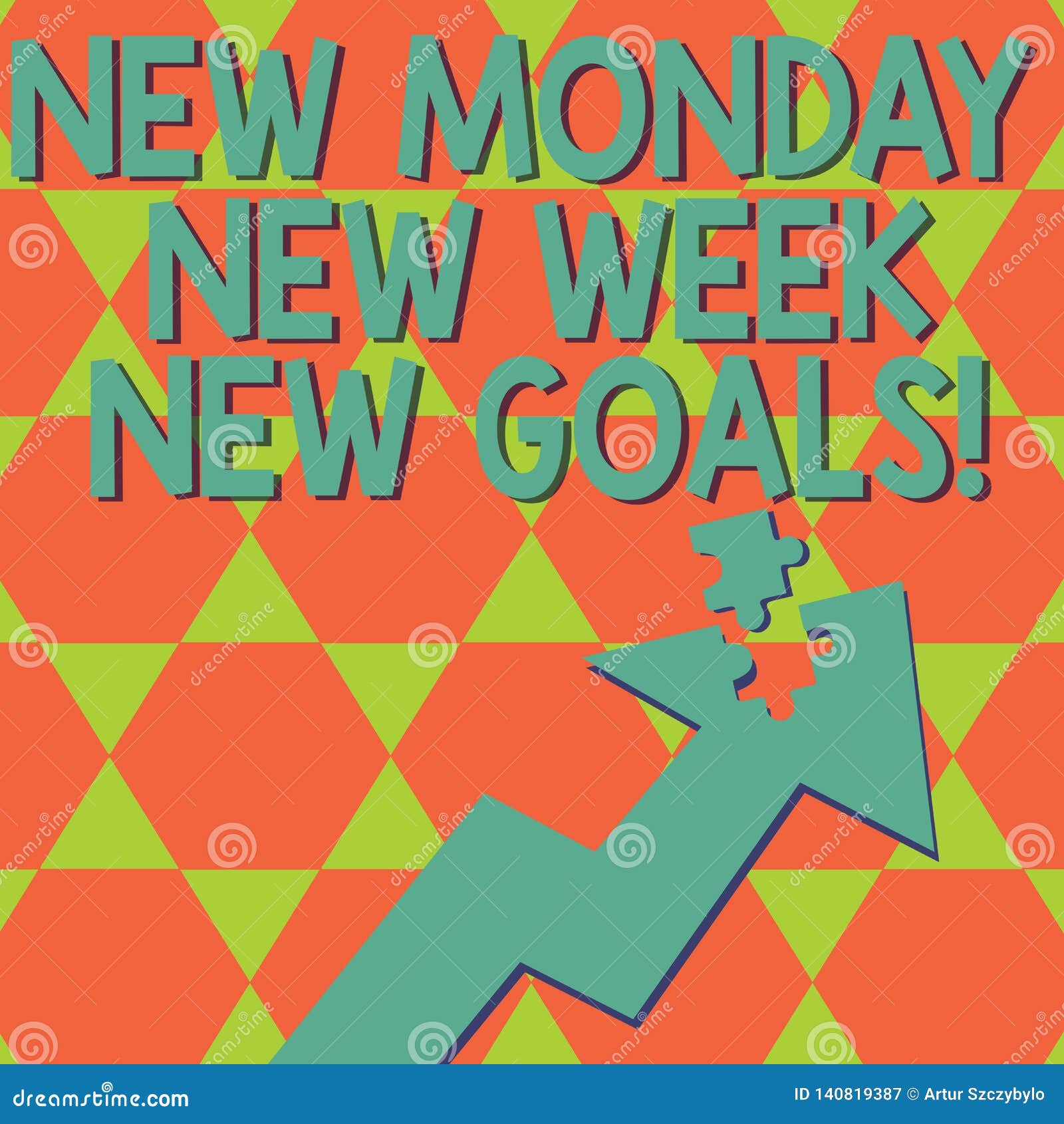 Writing note showing New Monday New Week New Goals. Business photo showcasing next week resolutions To do list Goals Targets