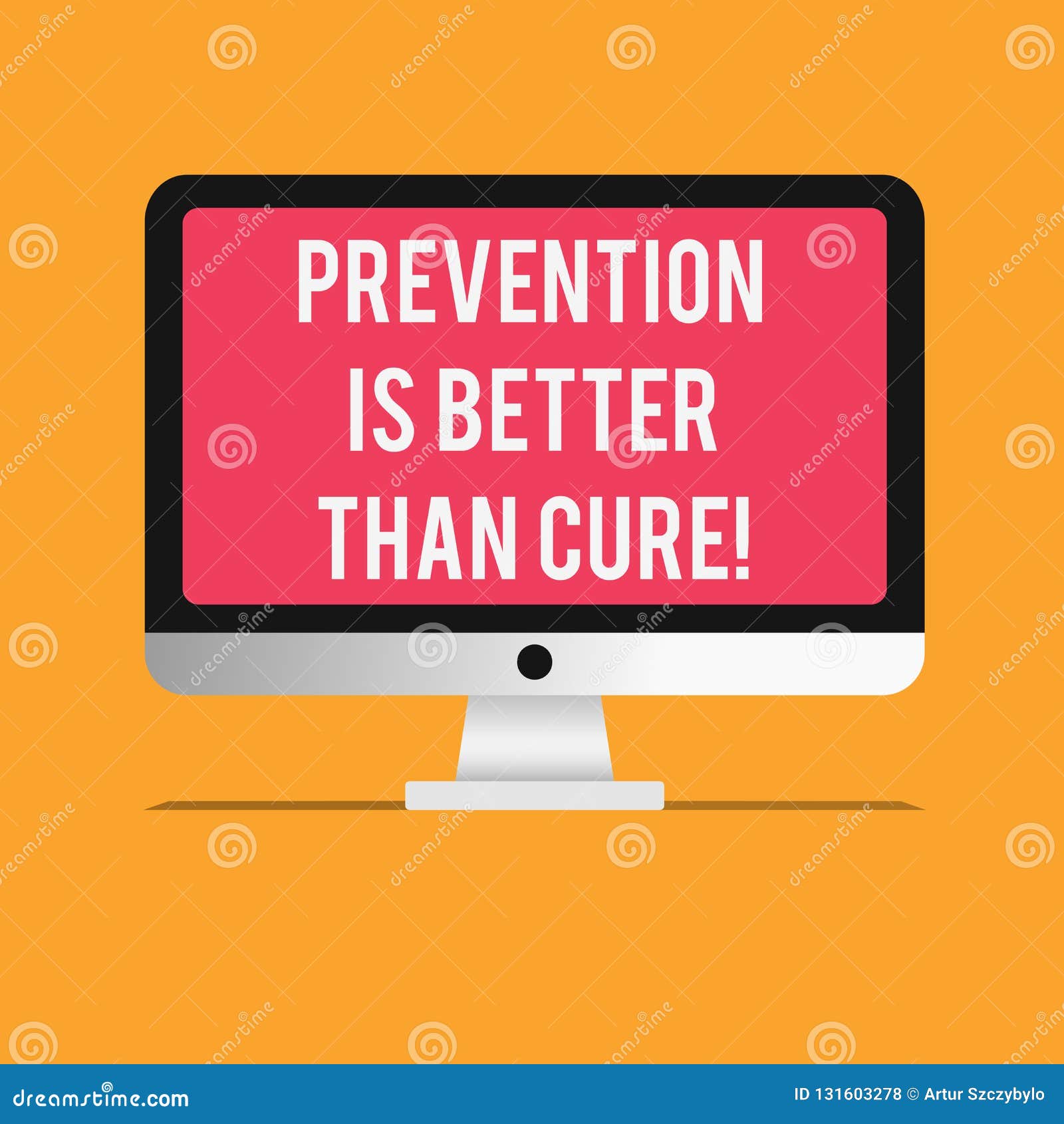 writing note showing prevention is better than cure. business photo showcasing disease is preventable if identified