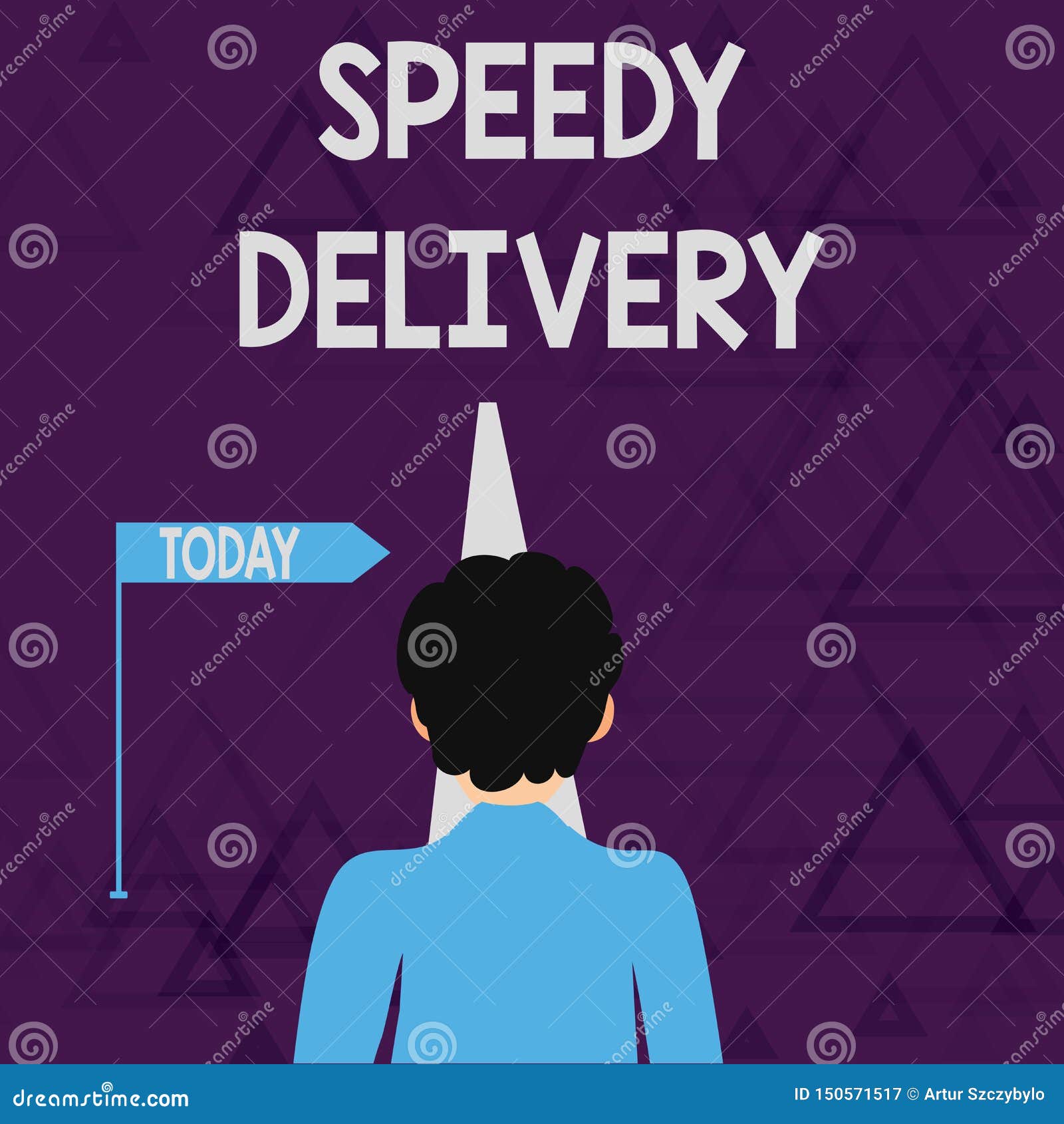 Writing Note Showing Speedy Delivery. Business Photo Showcasing Provide Products In Fast Way Or ...