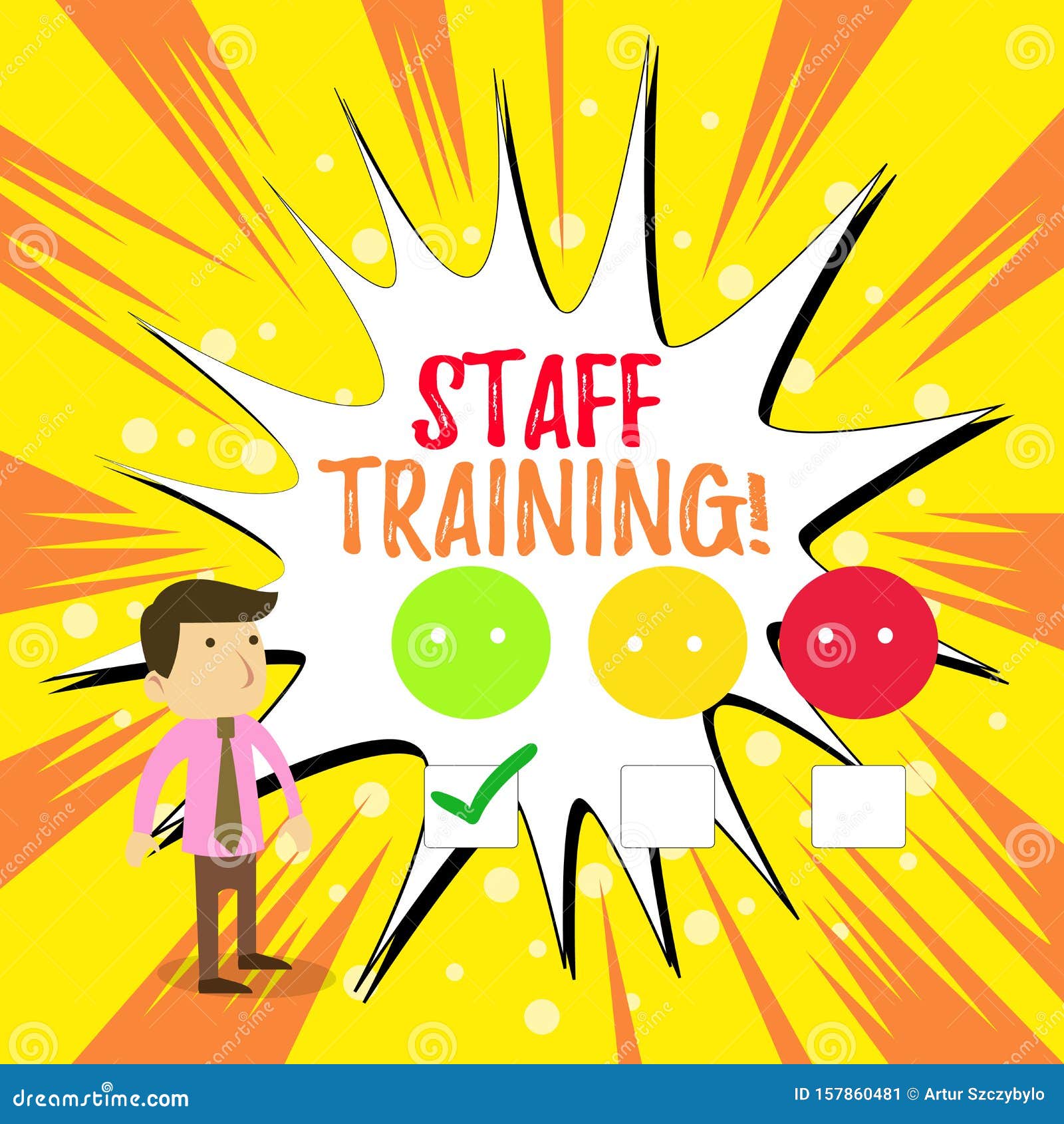 Writing Note Showing Staff Training. Business Photo Showcasing Learn