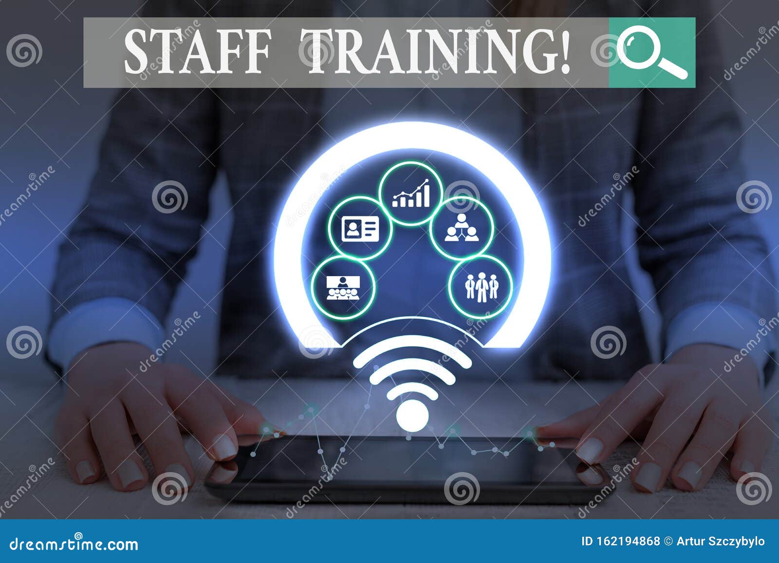 Writing Note Showing Staff Training. Business Photo Showcasing Learn
