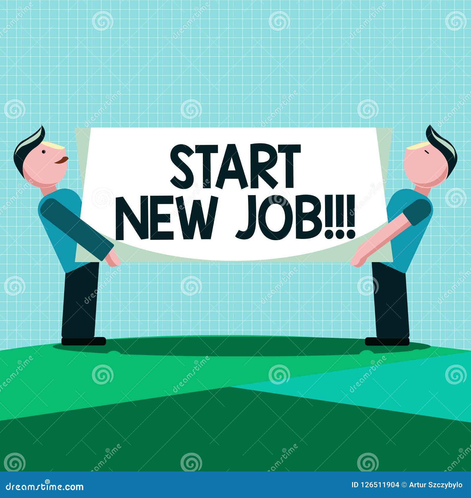 writing note showing start new job. business photo showcasing getting recruited in company sign fresh work contract