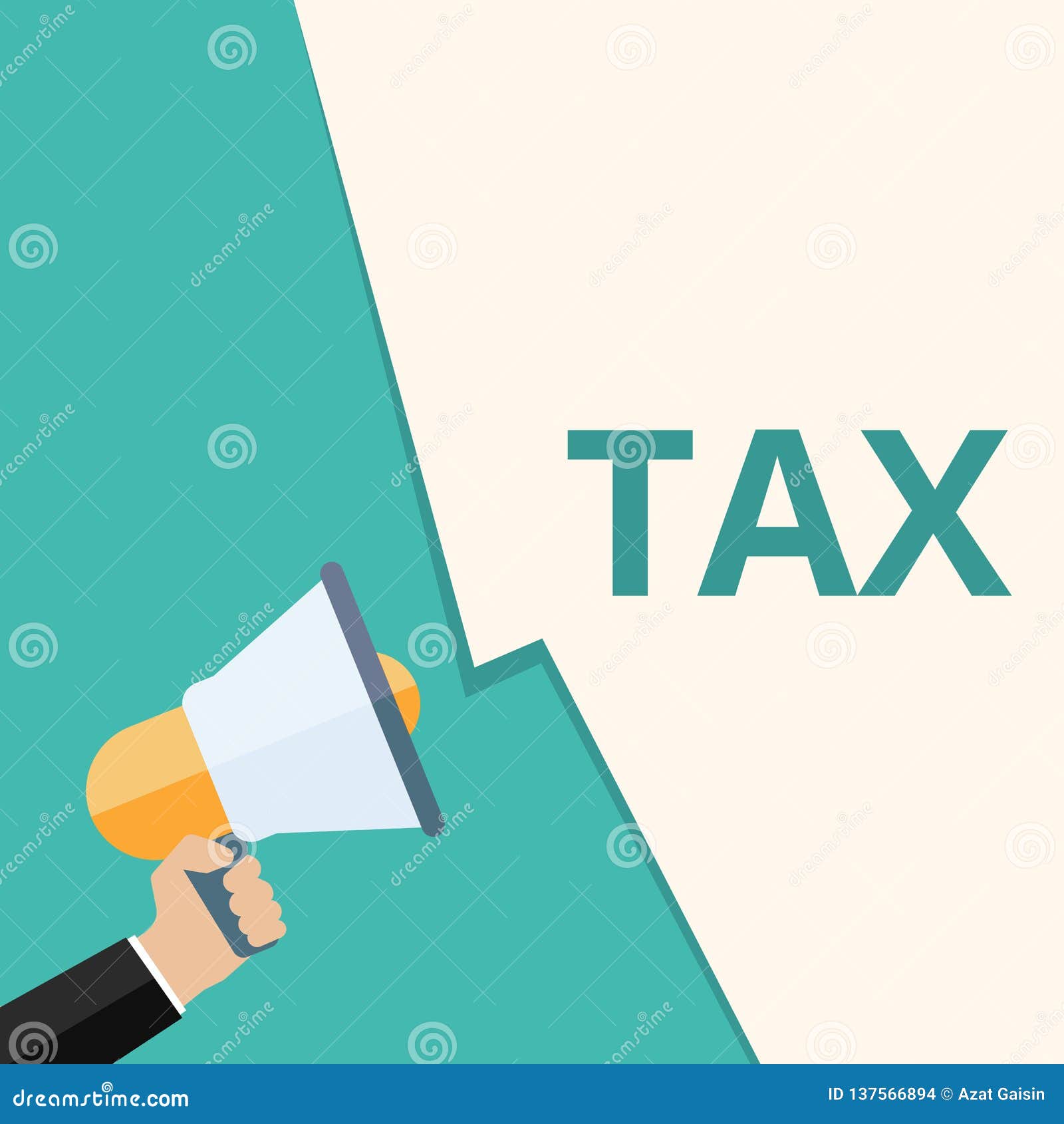 writing note showing tax