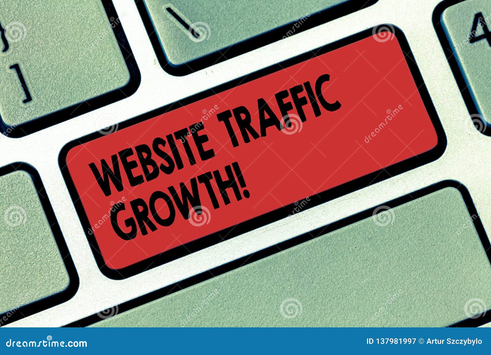 writing note showing website traffic growth. business photo showcasing marketing metric that measures visitors of a site