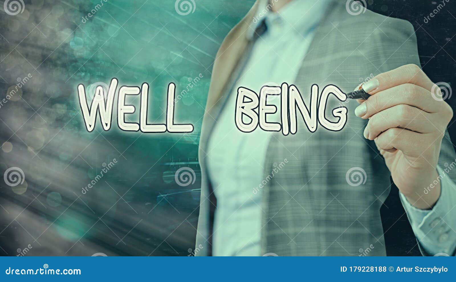 writing note showing well being. business photo showcasing a good or satisfactory condition of existence including health
