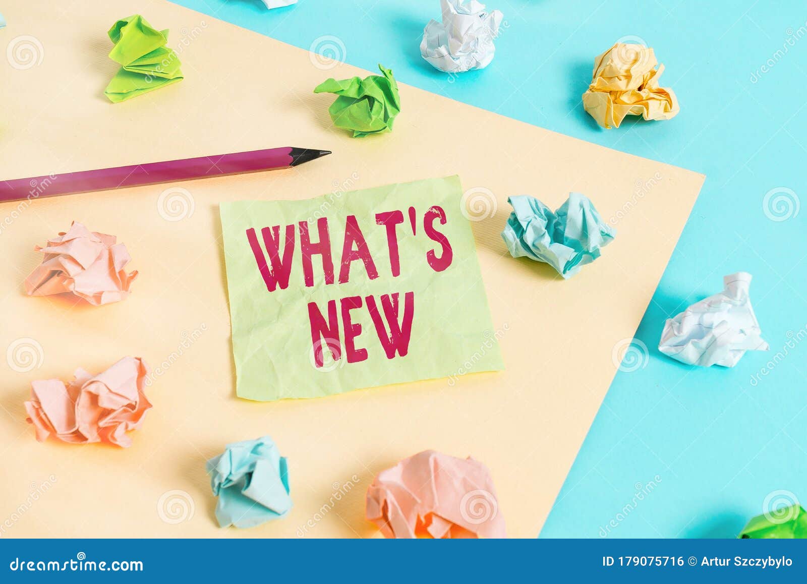 Writing Note Showing What S is New. Business Photo Showcasing Asking