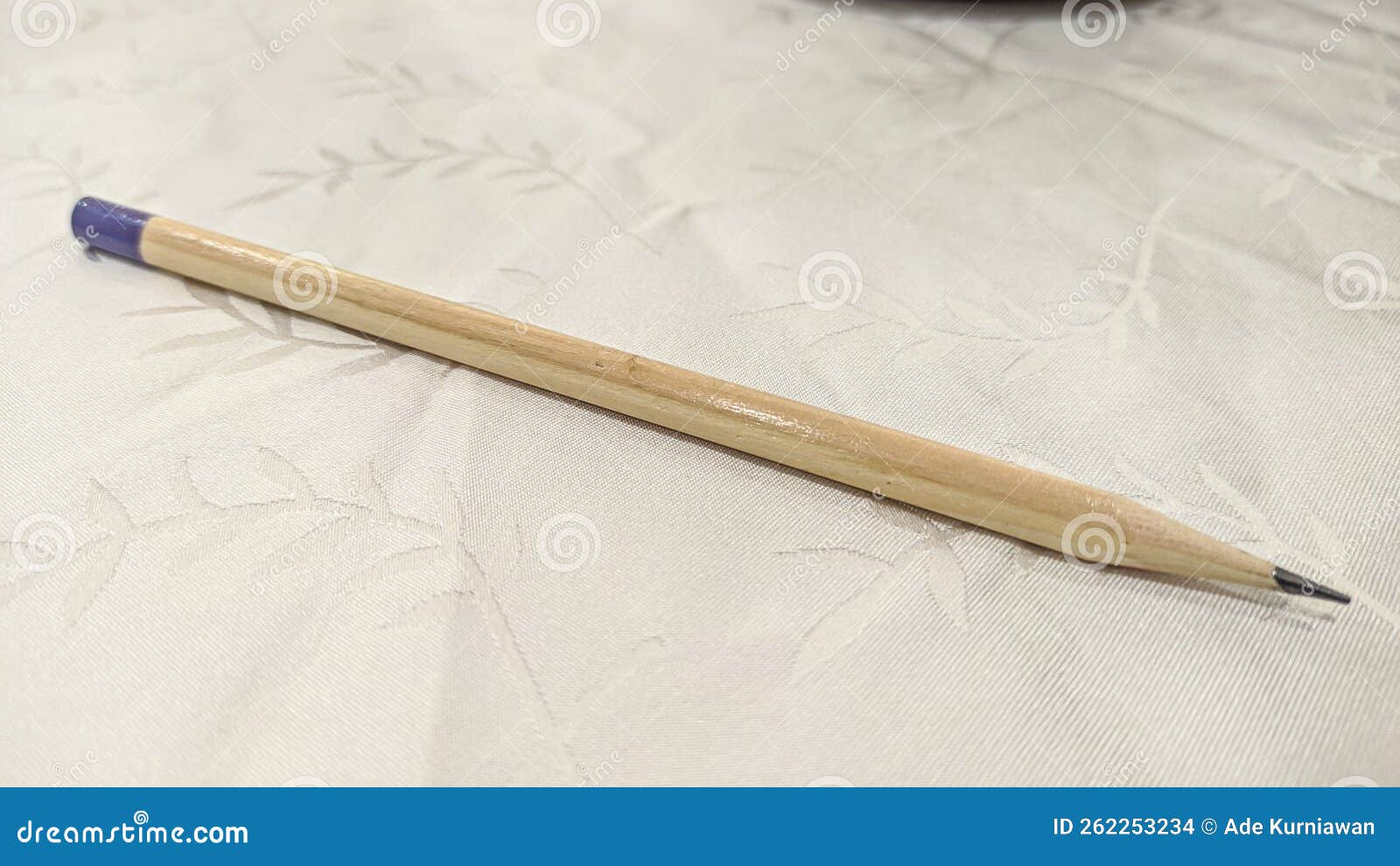A Writing Pencil Made of Wood with a Sharp Tip. Stock Photo Image of pencil, clean 262253234