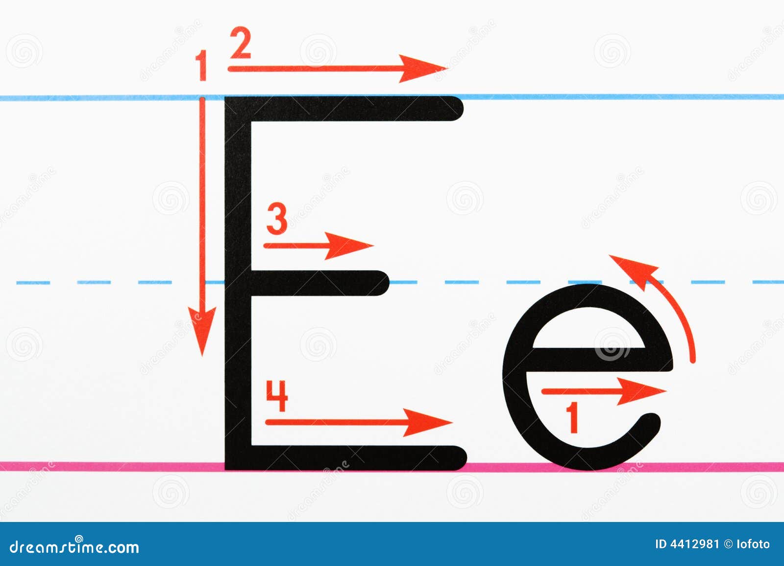 Writing practice. stock image. Image of letters, object - 24