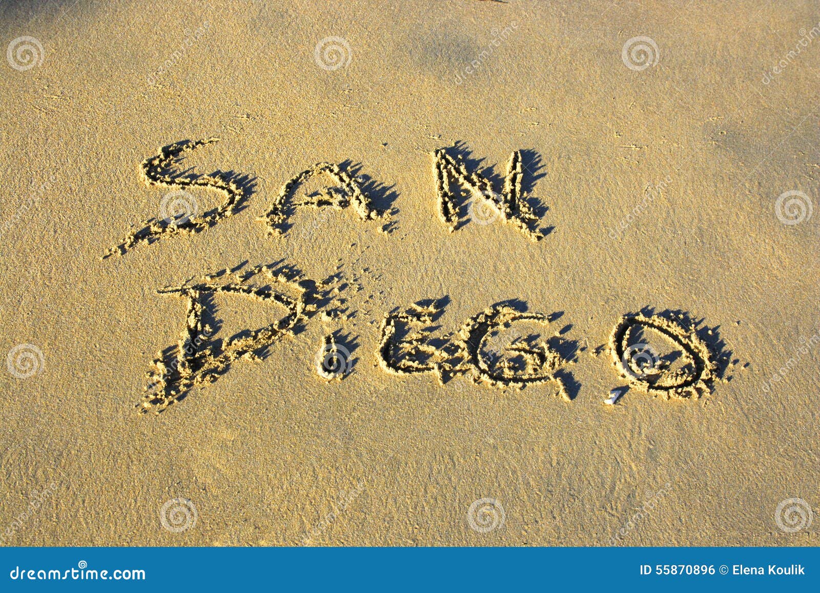 Writing on the sand stock photo. Image of letter, holliday - 55870896