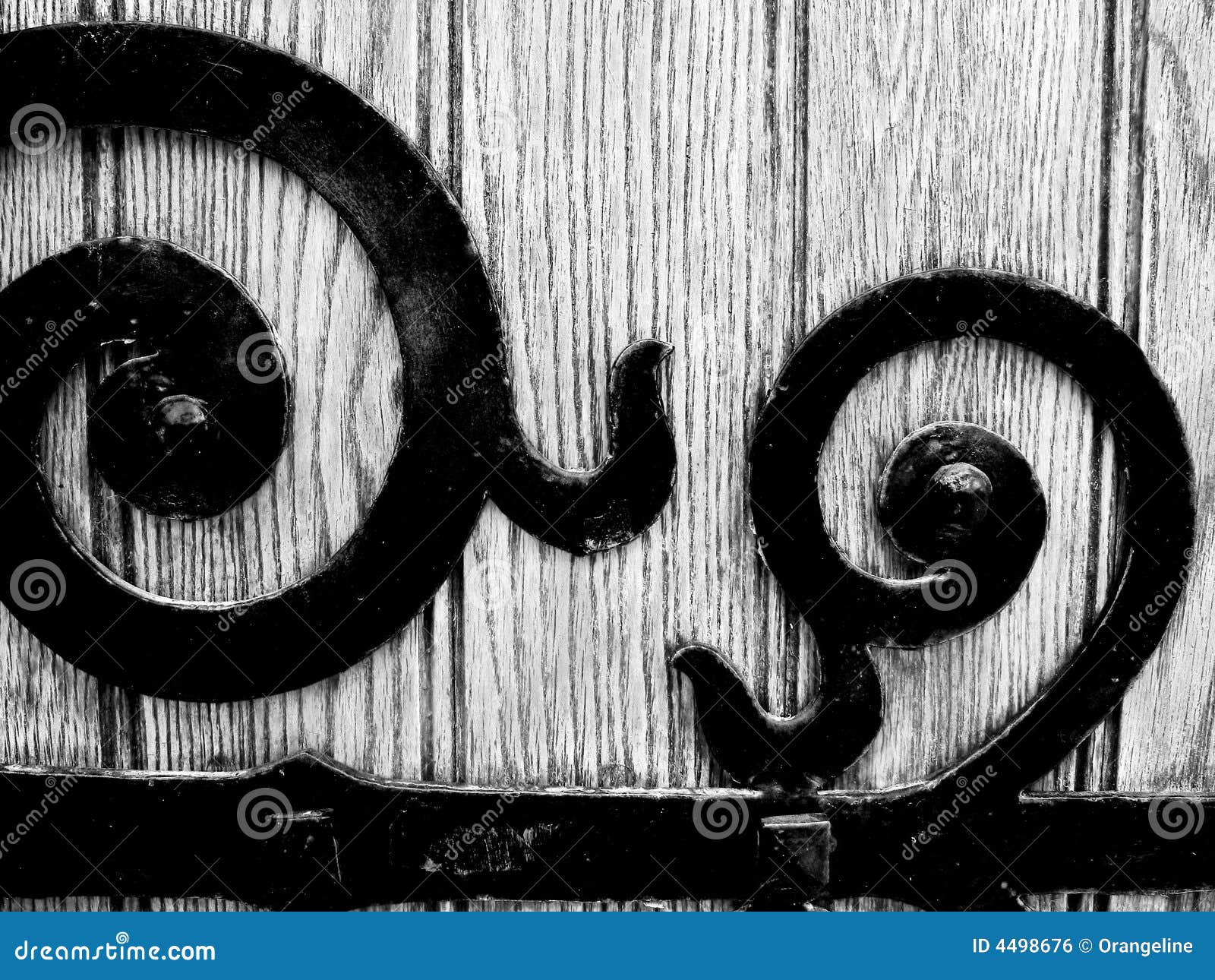 Wrought Iron Detail stock photo. Image of architecture - 4498676