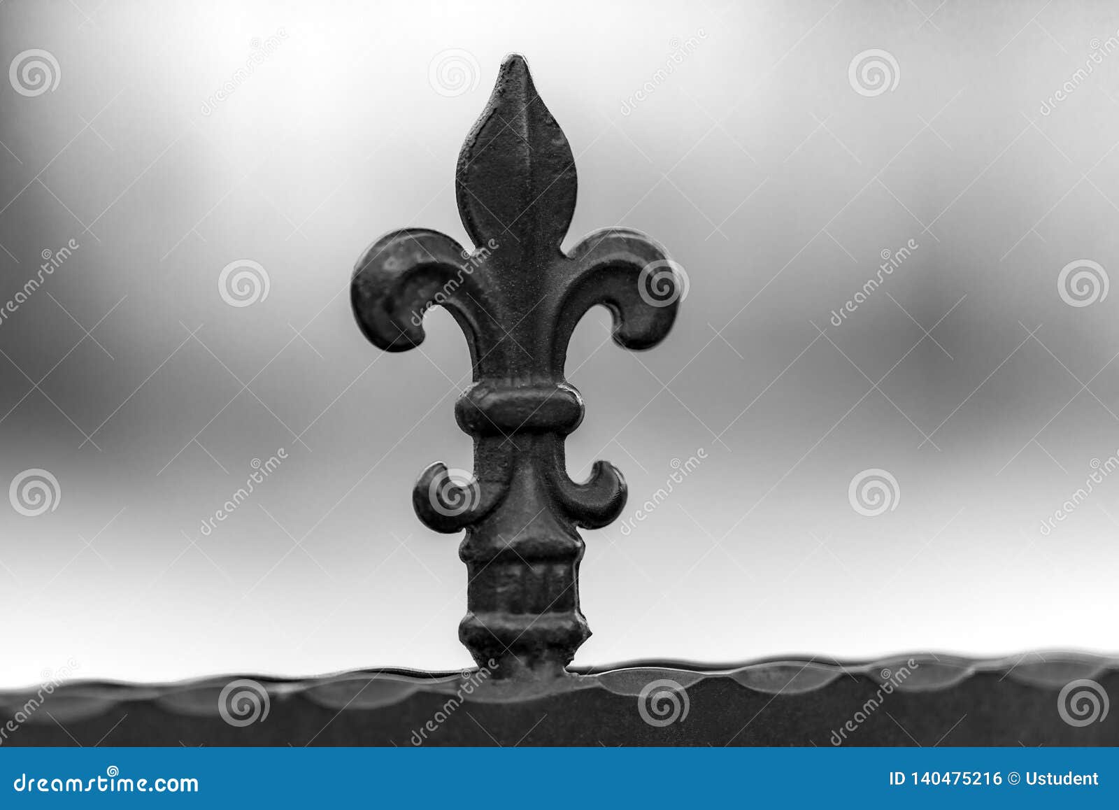 Wrought Iron Fences Decorations Stock Photo Image Of