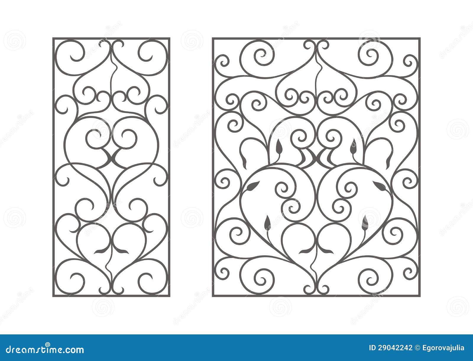 wrought iron modules