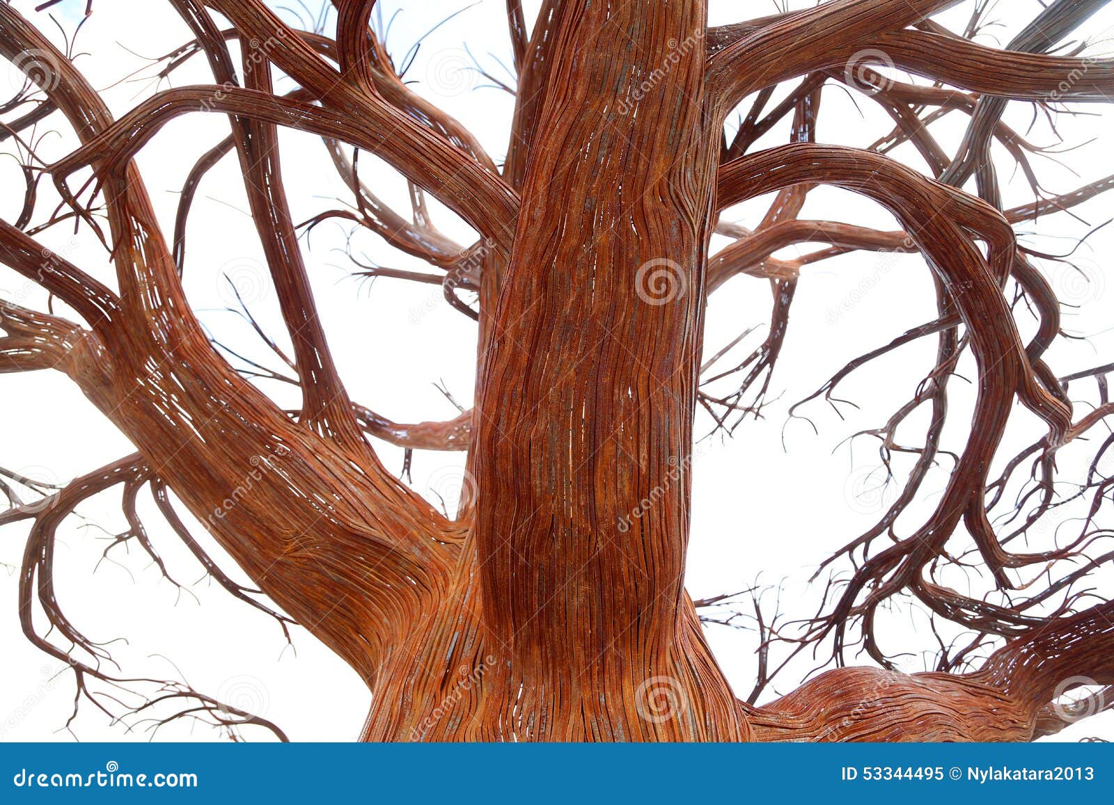Wrought iron tree stock image. Image of fused, carbon 53344495