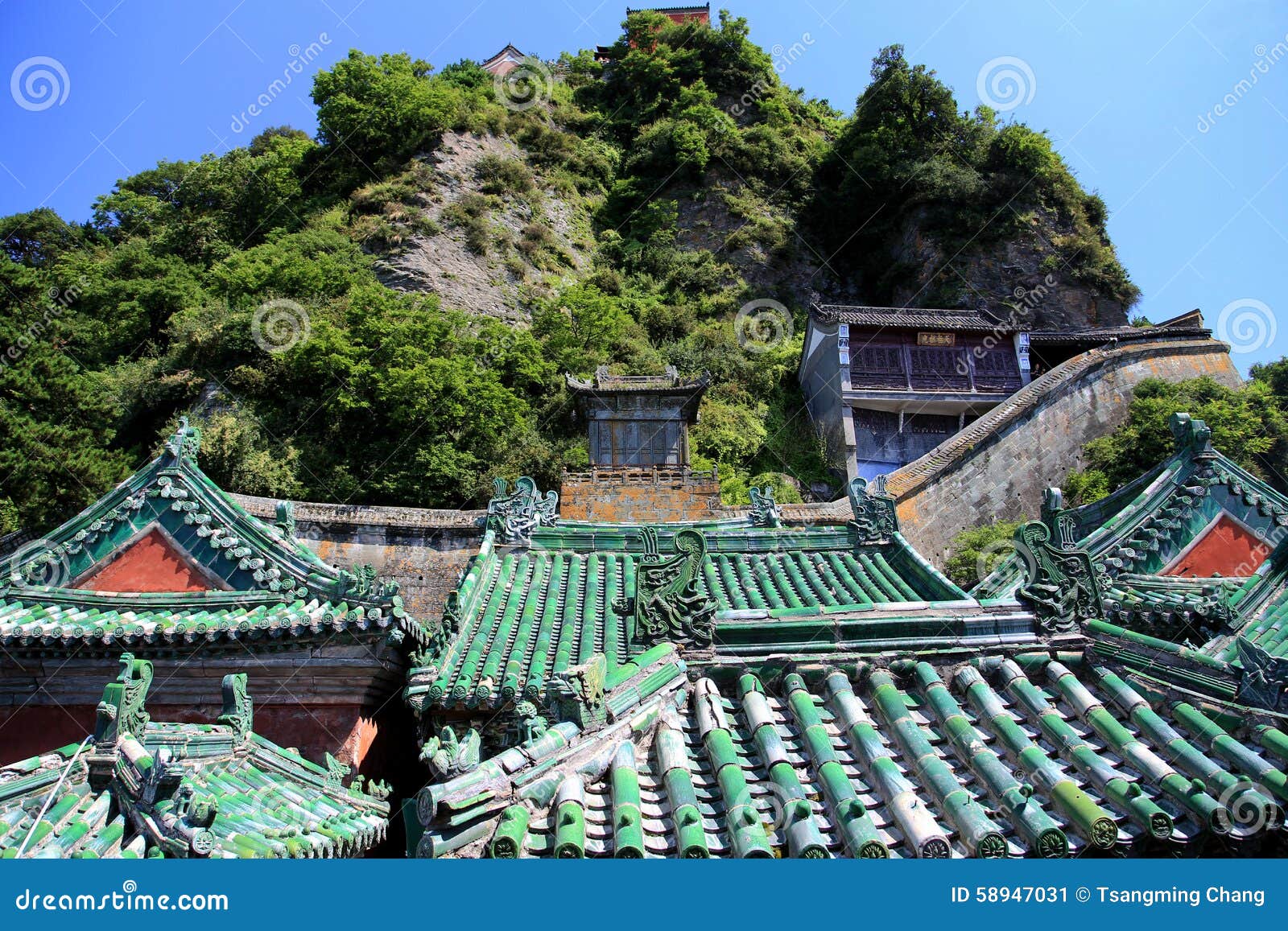 wudang mountain , a famous taoist holy land in china