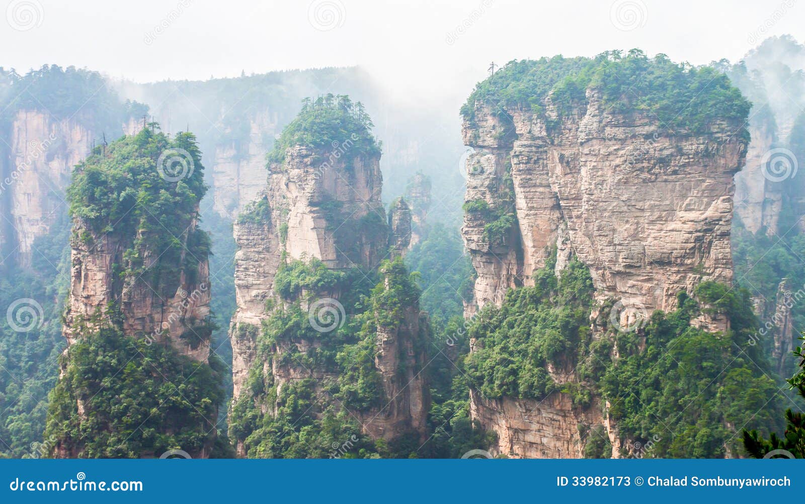 wulingyuan scenic historic interest area hunan province china 33982173