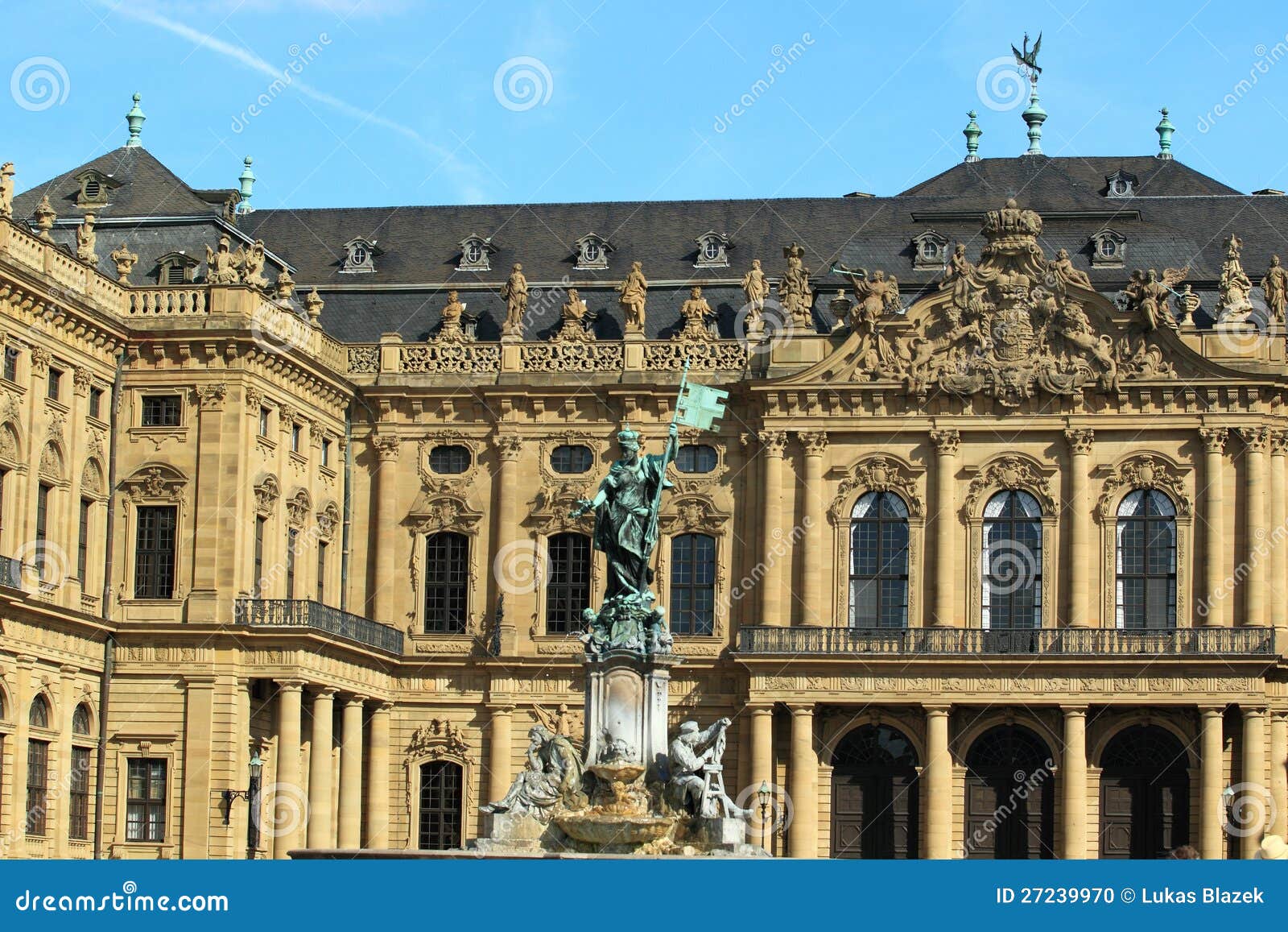 wurzburg residence detail.