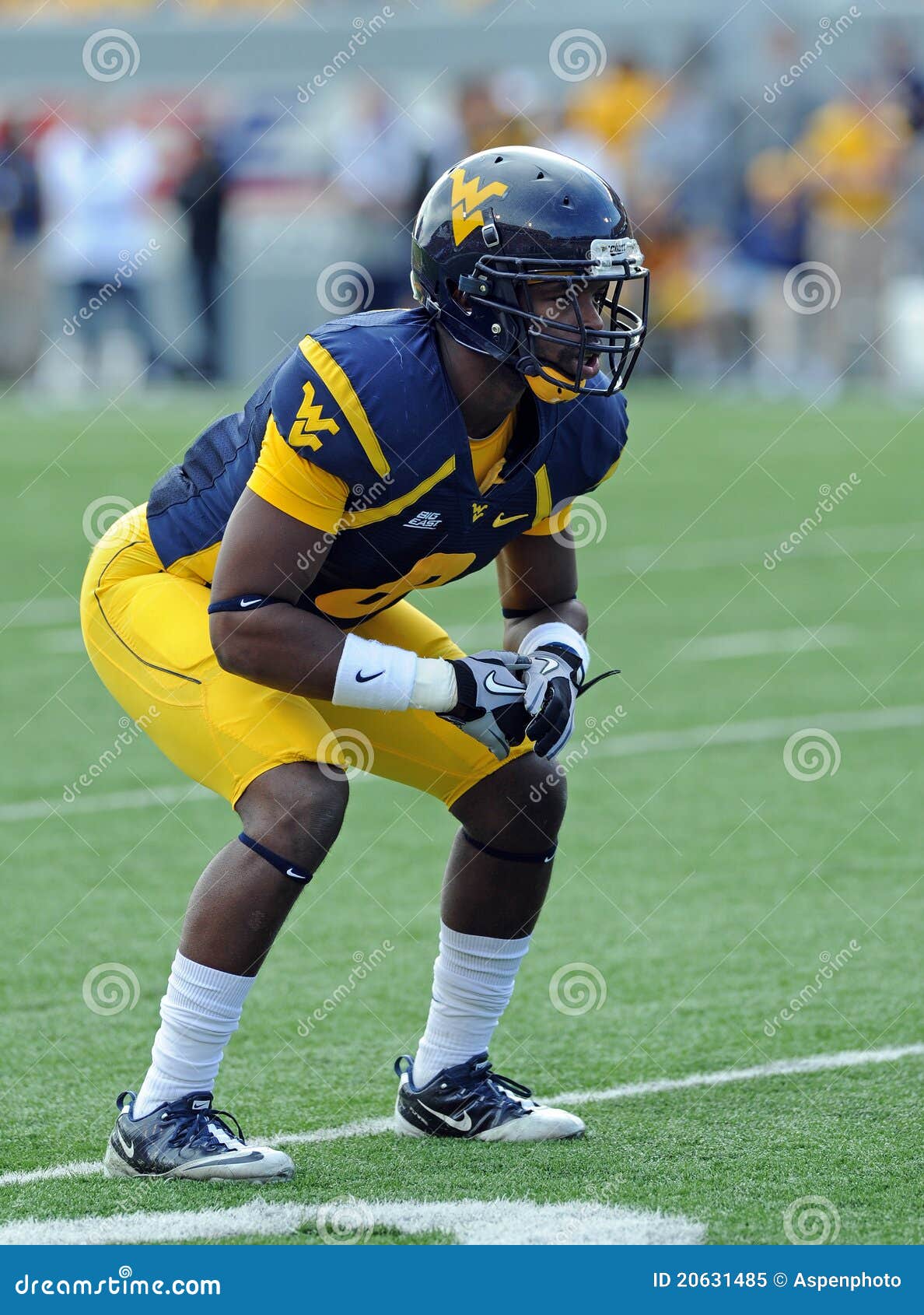 WVU Cornerback Keith Tandy Editorial Image Image 20631485