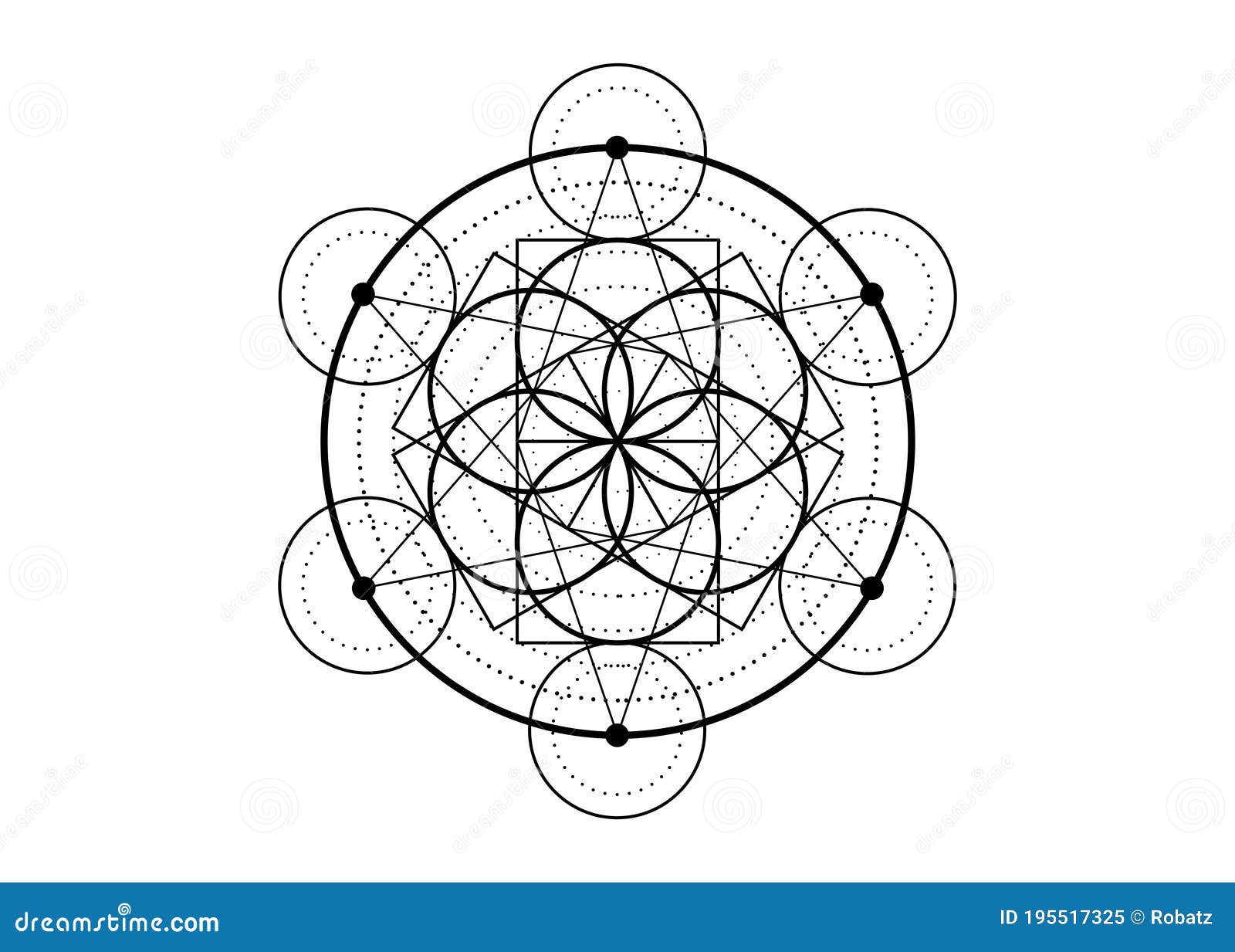 What are the Meanings Behind Sacred Geometry Tattoos  Chronic Ink