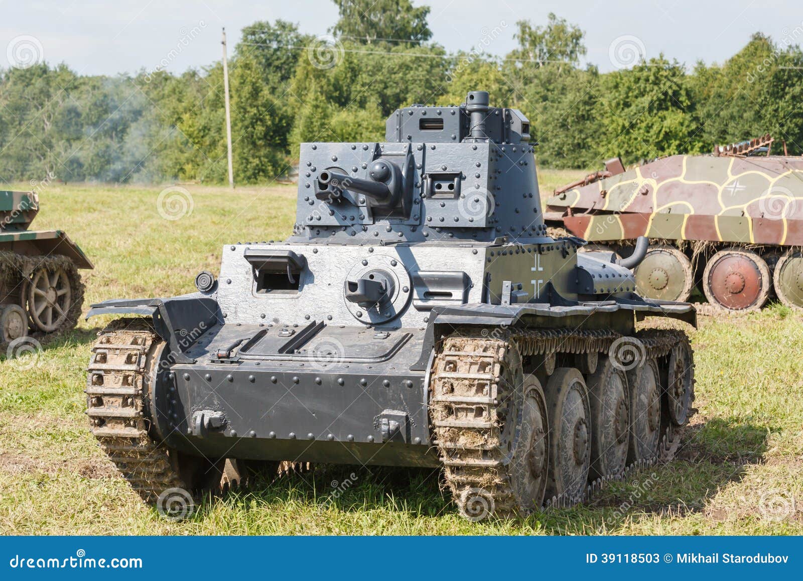 WW2 Panzer 38 (t) Light Tank Stock - Image beast, panzer: 39118503