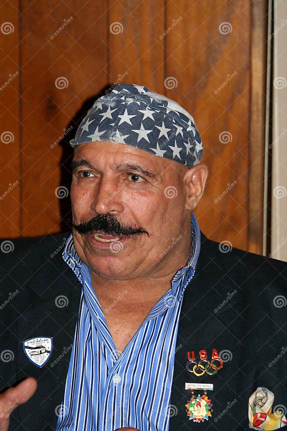 WWE Wrestler the Iron Sheik Editorial Photography Image of sports