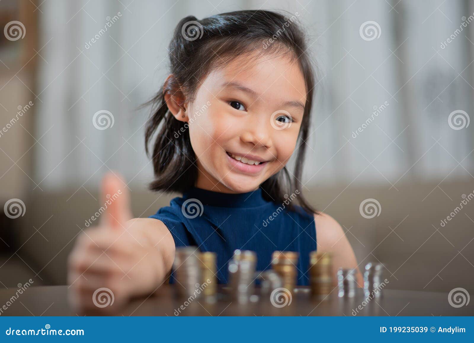asian girl, managing finances, counting money